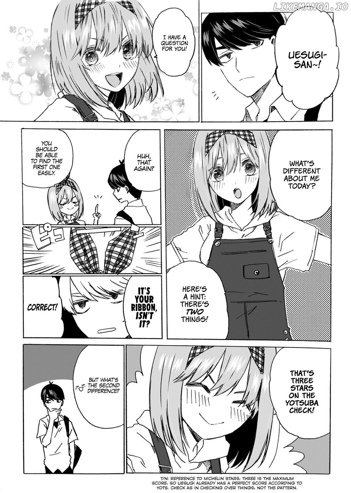 5Toubun No Hanayome - Yotsuba Doujins chapter 0.1 - page 1