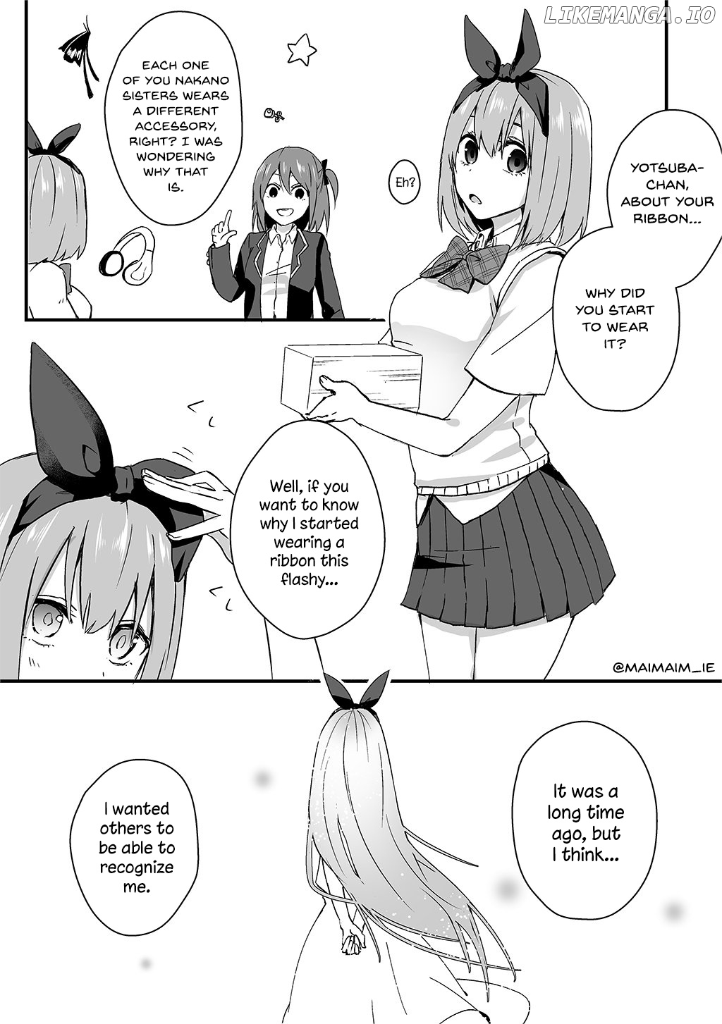 5Toubun No Hanayome - Yotsuba Doujins chapter 6.2 - page 1