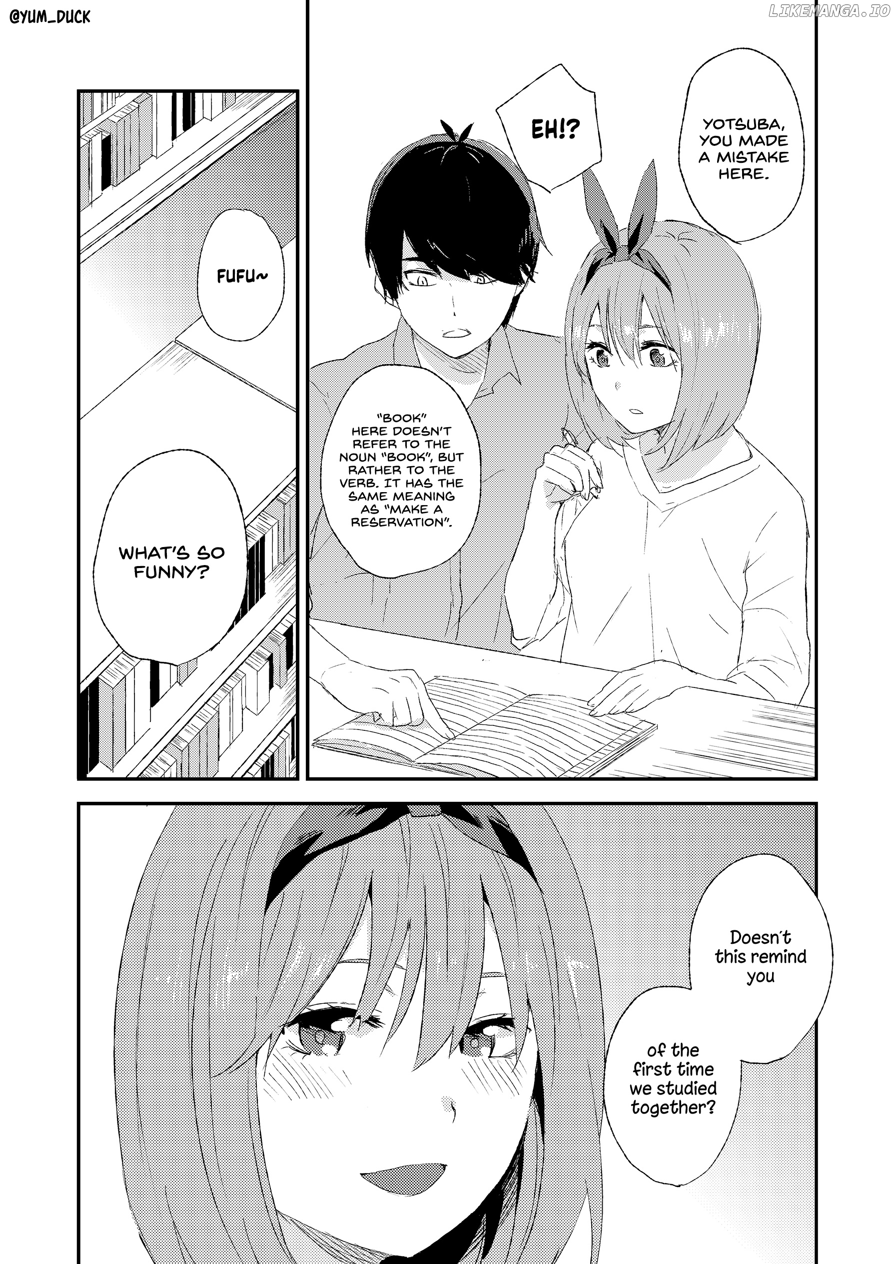 5Toubun No Hanayome - Yotsuba Doujins chapter 15.1 - page 8