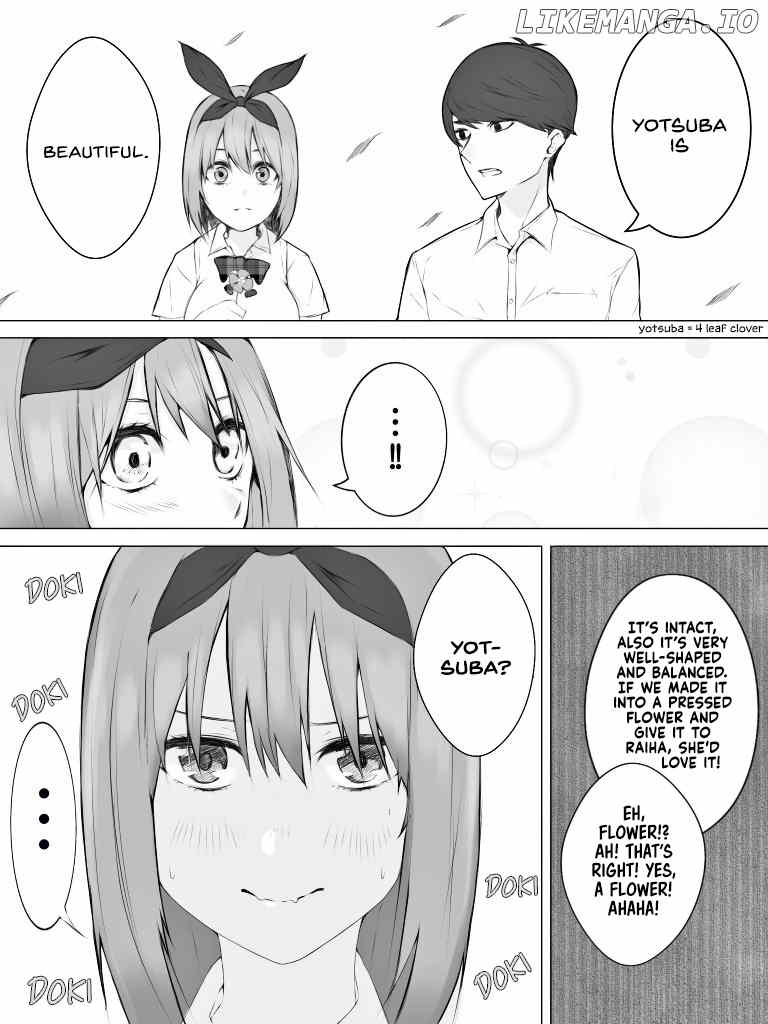 5Toubun No Hanayome - Yotsuba Doujins chapter 12.1 - page 2