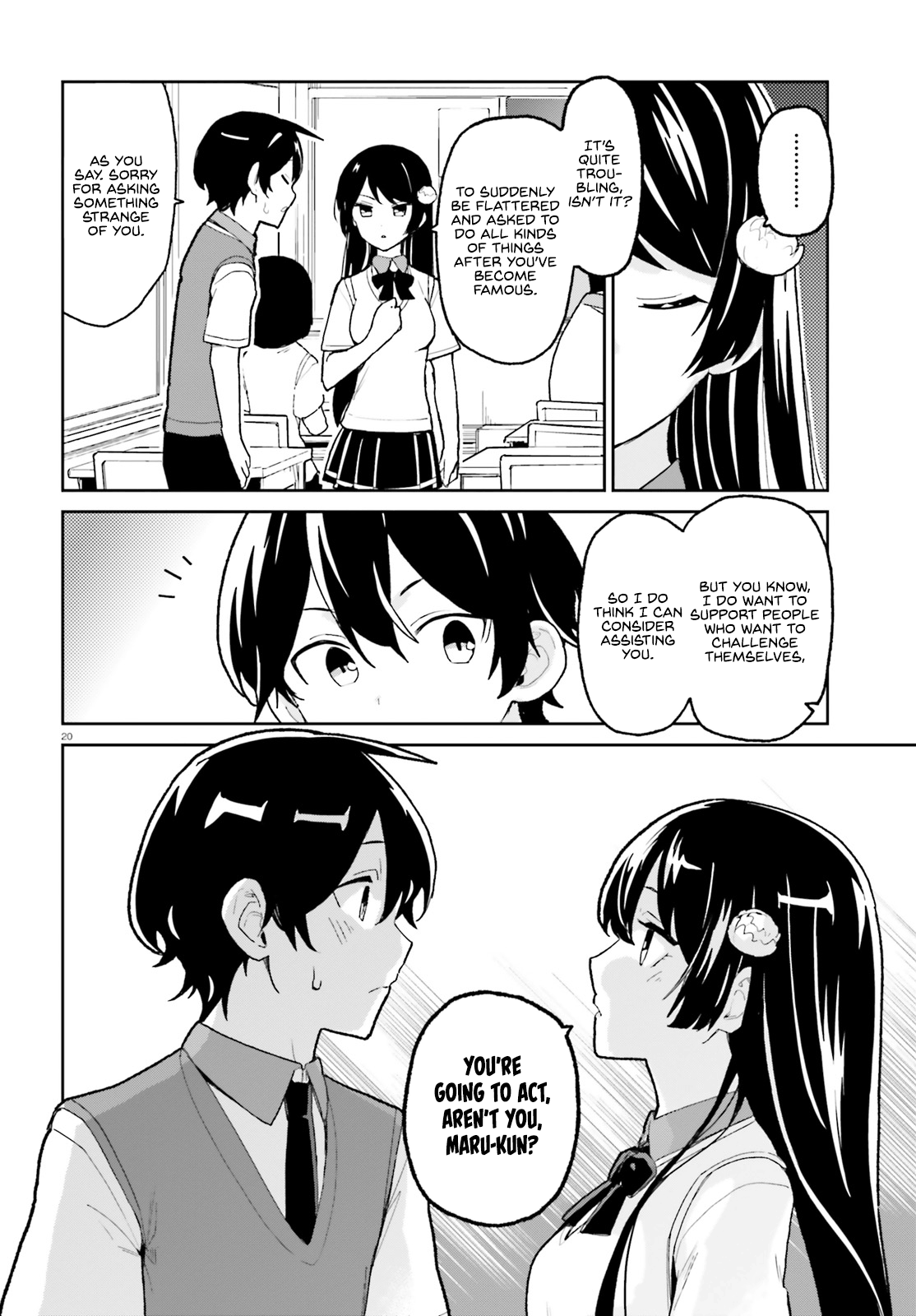 The Romcom Where The Childhood Friend Won't Lose! chapter 4 - page 20