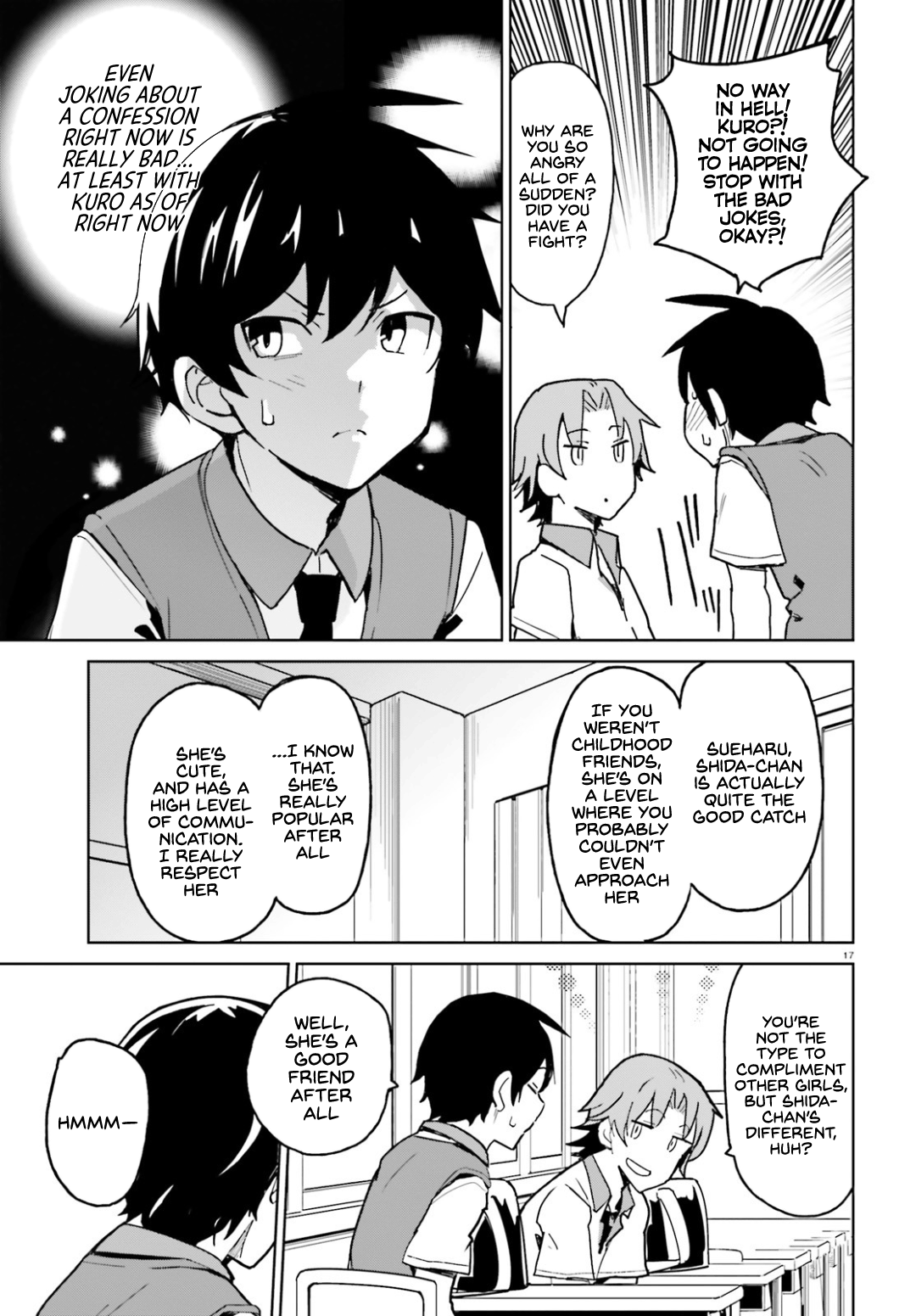 The Romcom Where The Childhood Friend Won't Lose! chapter 1 - page 17