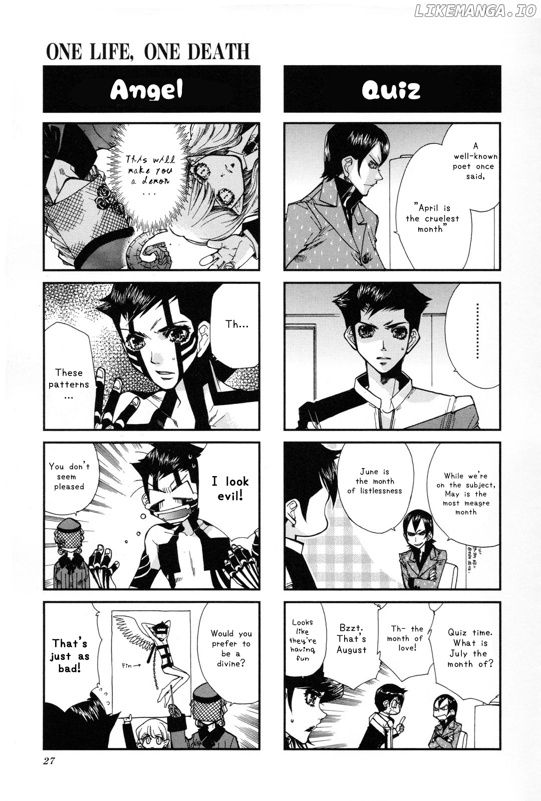 Shin Megami Tensei Iii - Nocturne 4-Koma Gag Battle chapter 1 - page 22