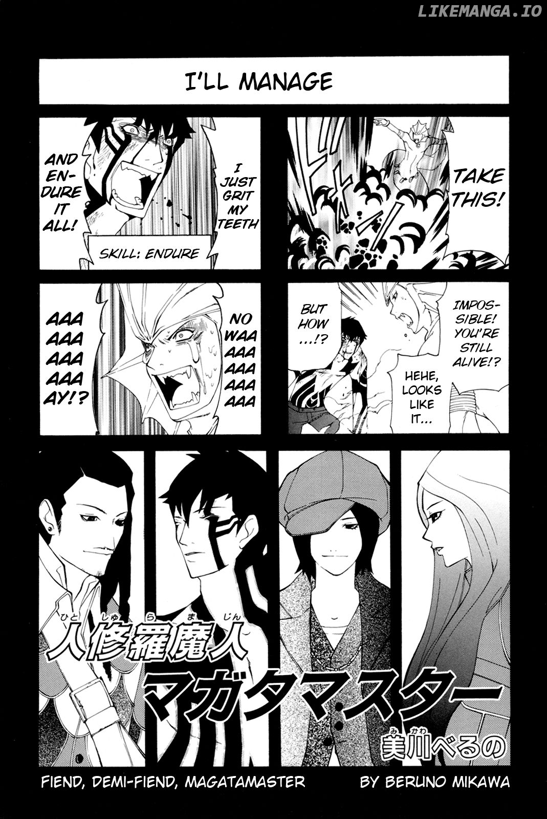 Shin Megami Tensei Iii - Nocturne 4-Koma Gag Battle chapter 19 - page 1