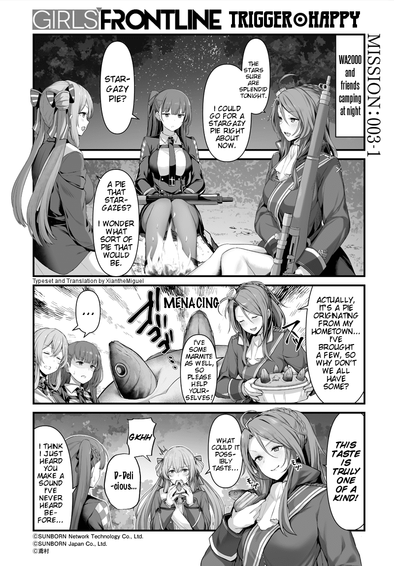 Girls' Frontline Trigger Happy chapter 3 - page 1