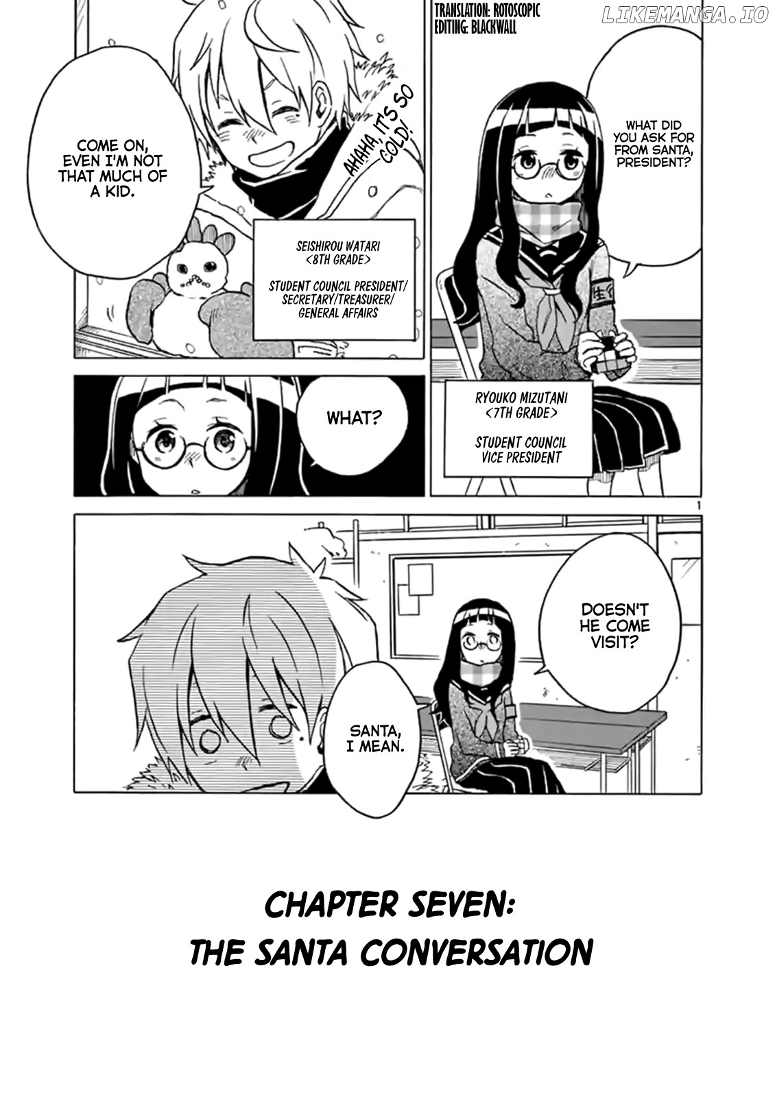 Student Council For Two chapter 7 - page 1