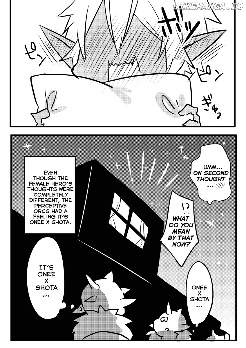 The Female Hero And The Shota Orc chapter 3 - page 4