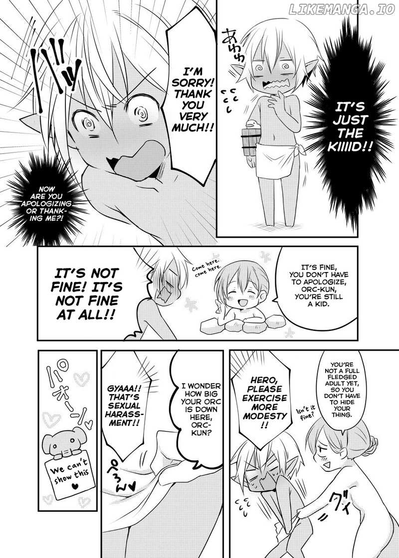 The Female Hero And The Shota Orc chapter 11 - page 2