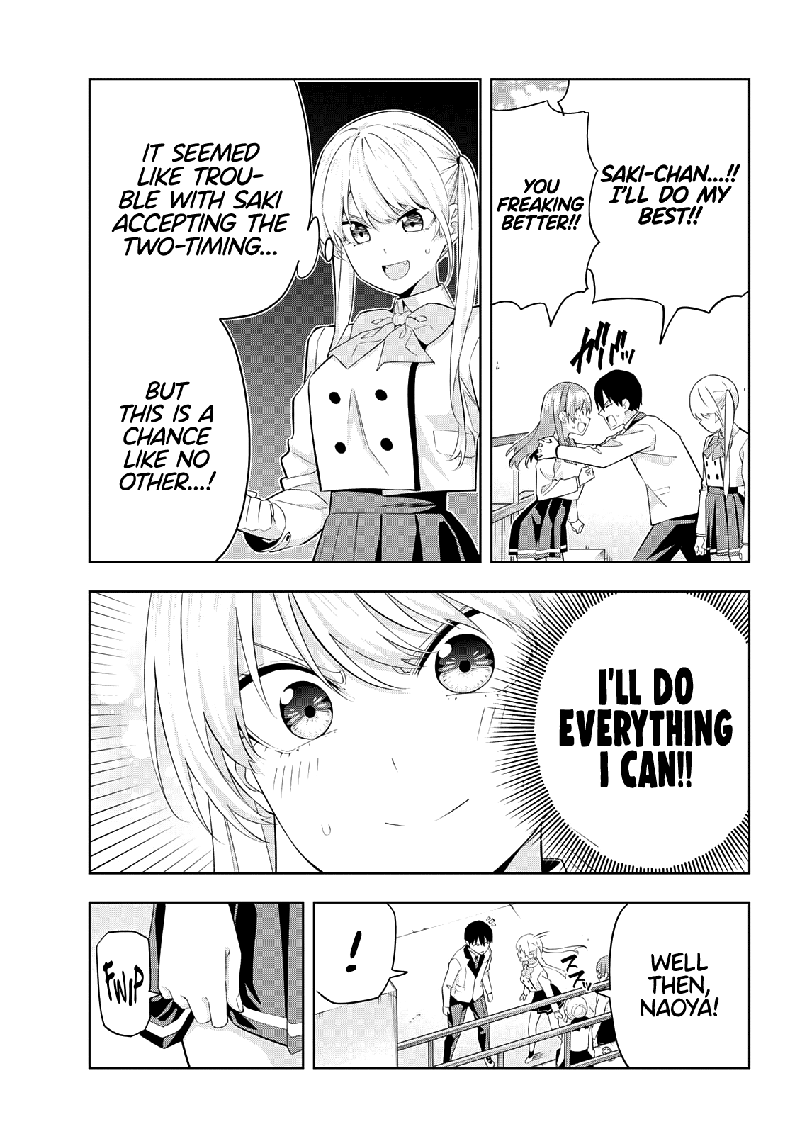 Kanojo mo Kanojo chapter 111 - page 14