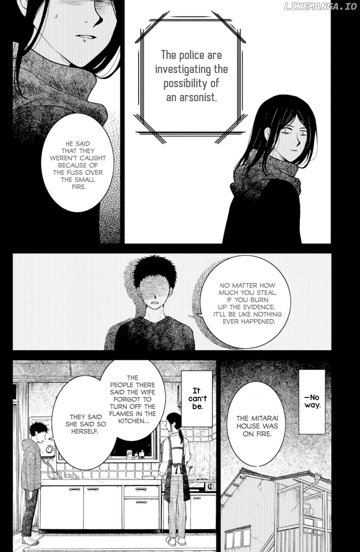 Mitarai-ke, Enjou suru chapter 36 - page 19