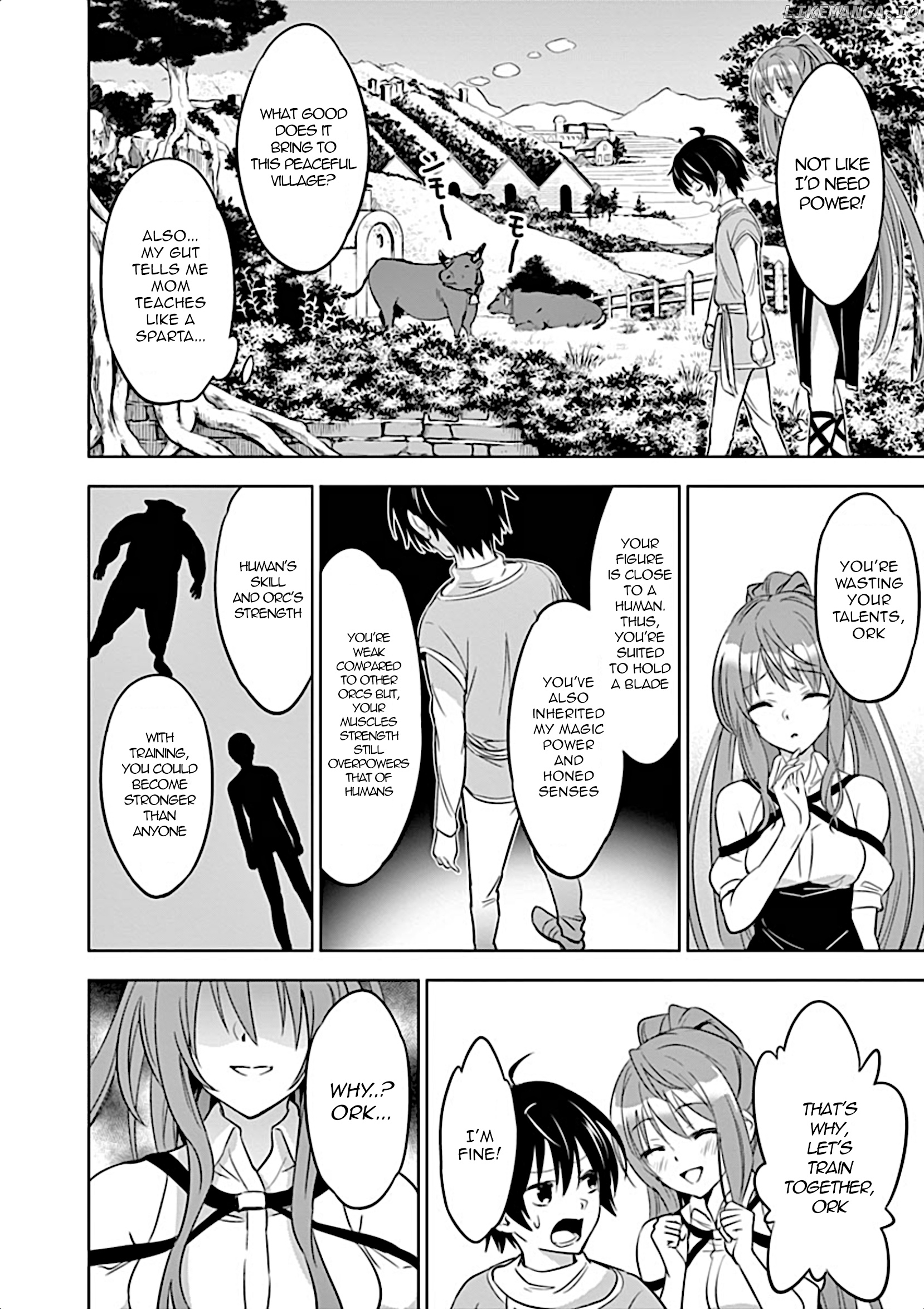 Shijou Saikyou Orc-San No Tanoshii Tanetsuke Harem Zukuri chapter 1 - page 11