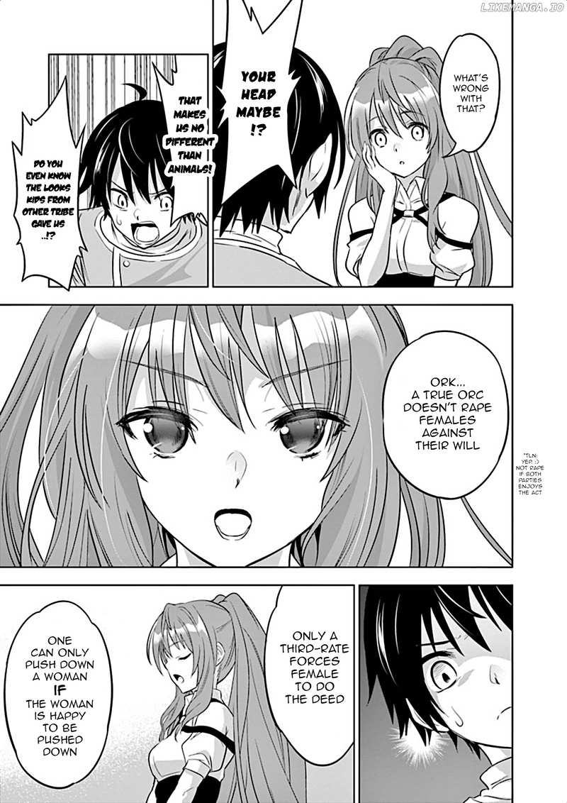 Shijou Saikyou Orc-San No Tanoshii Tanetsuke Harem Zukuri chapter 1 - page 22