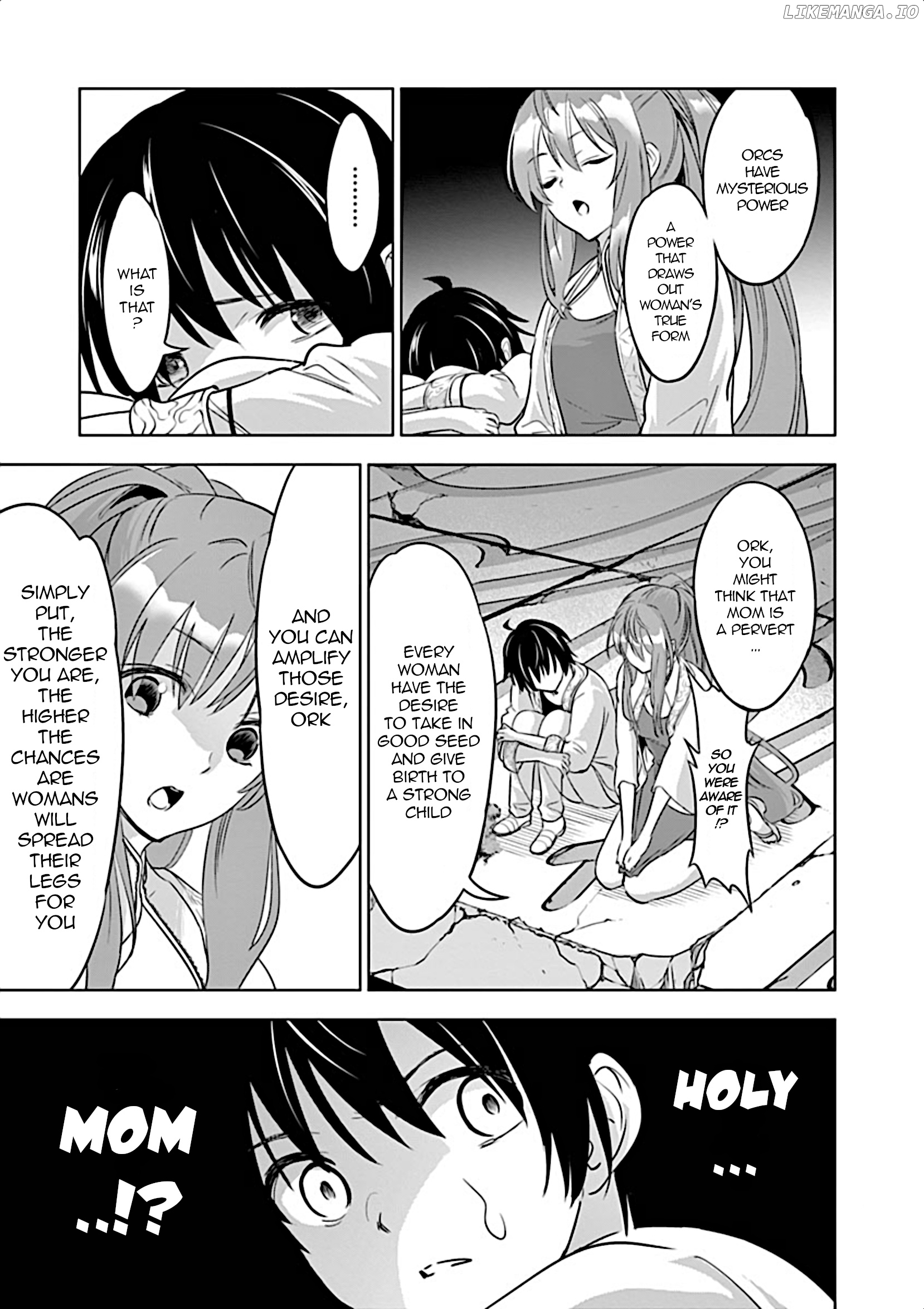 Shijou Saikyou Orc-San No Tanoshii Tanetsuke Harem Zukuri chapter 1 - page 31