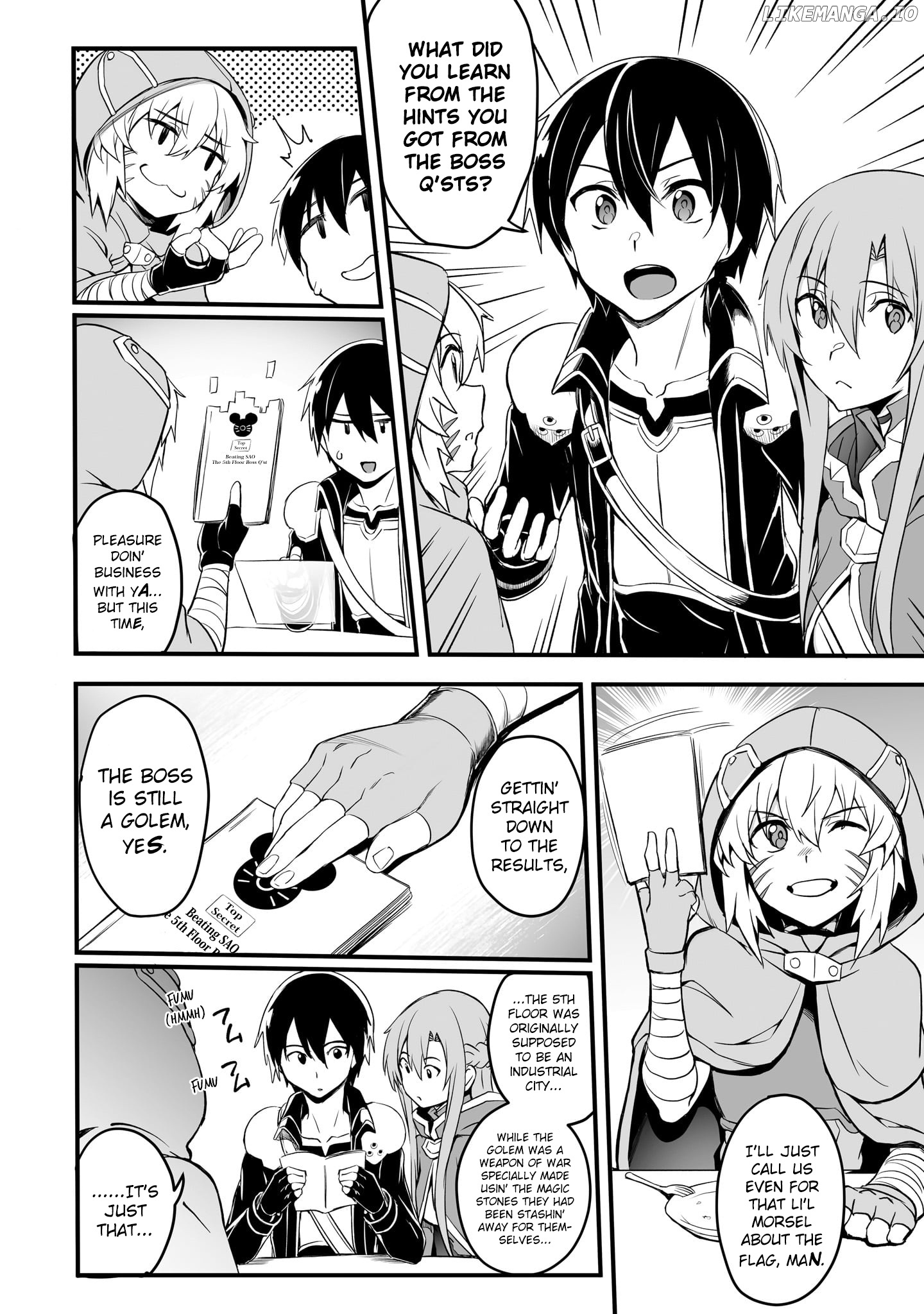 Sword Art Online: Progressive - Kuraki Yuuyami No Scherzo chapter 10 - page 4