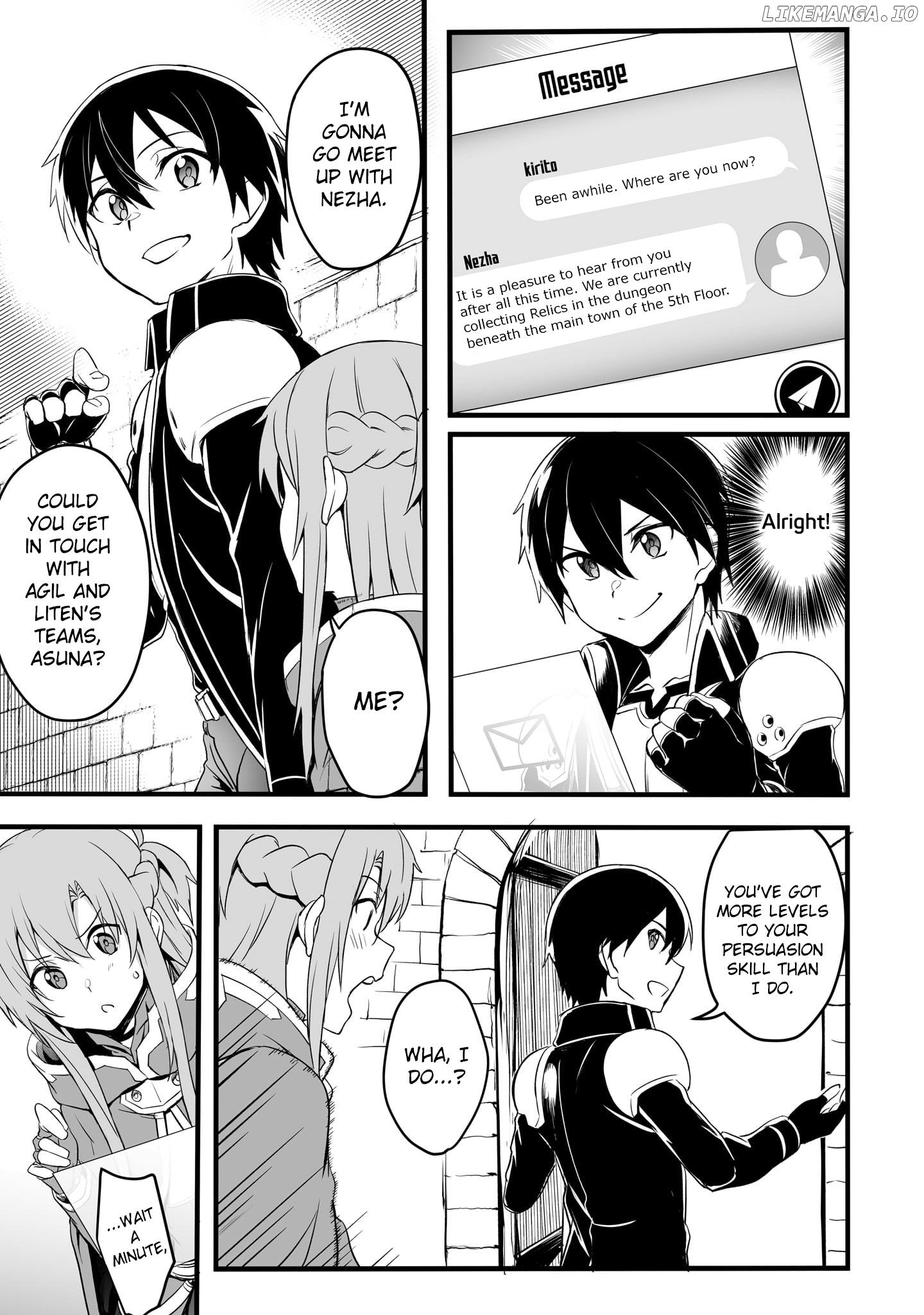 Sword Art Online: Progressive - Kuraki Yuuyami No Scherzo chapter 10 - page 9