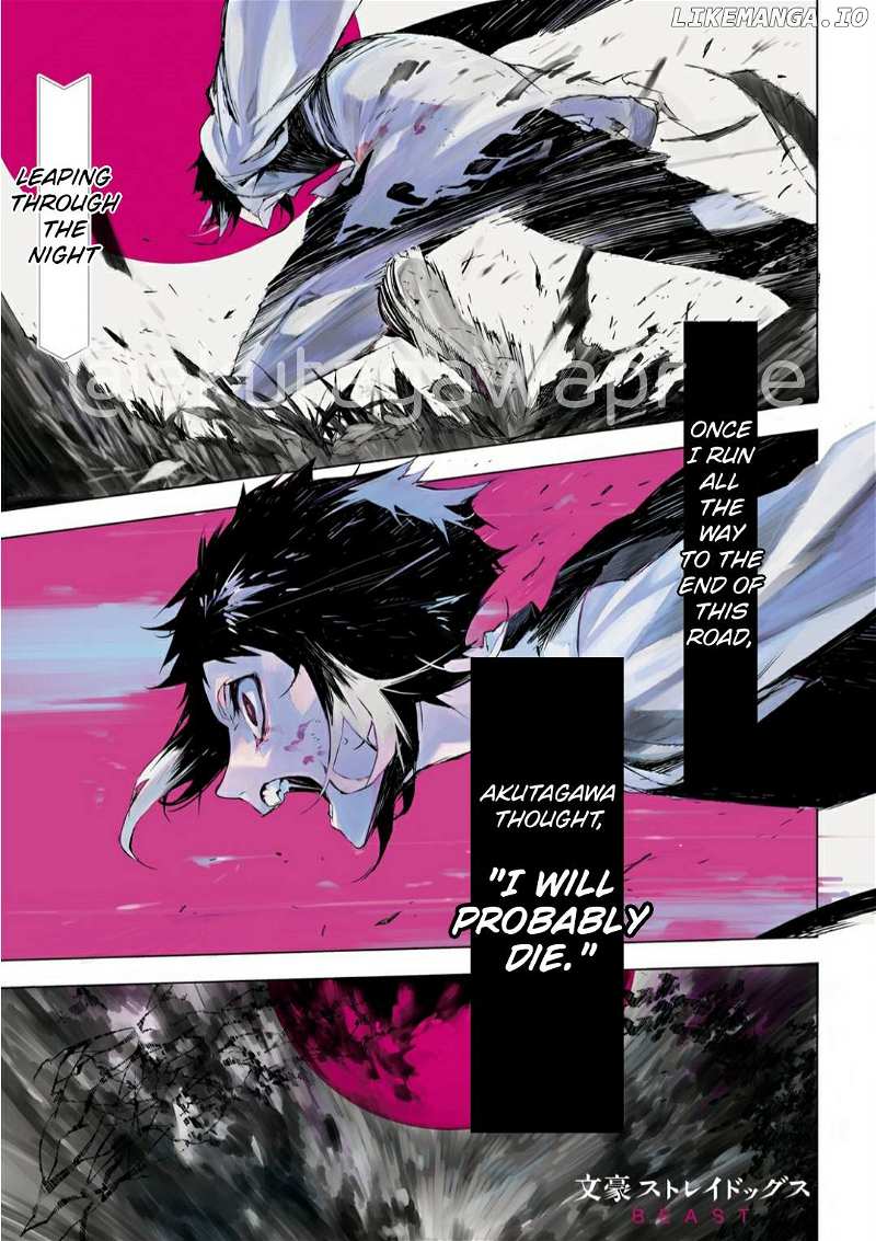 Bungou Stray Dogs Beast chapter 1 - page 1