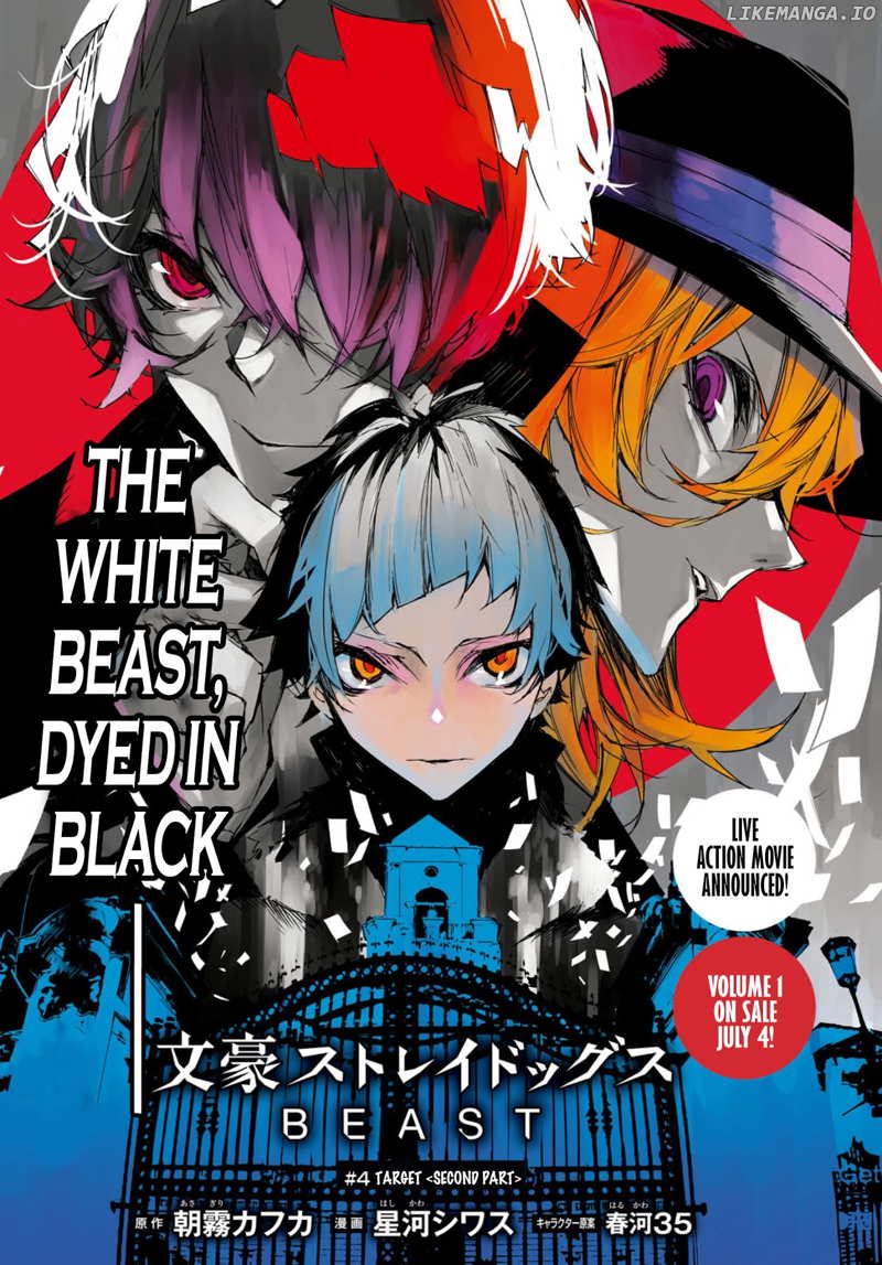 Bungou Stray Dogs Beast chapter 4.2 - page 1