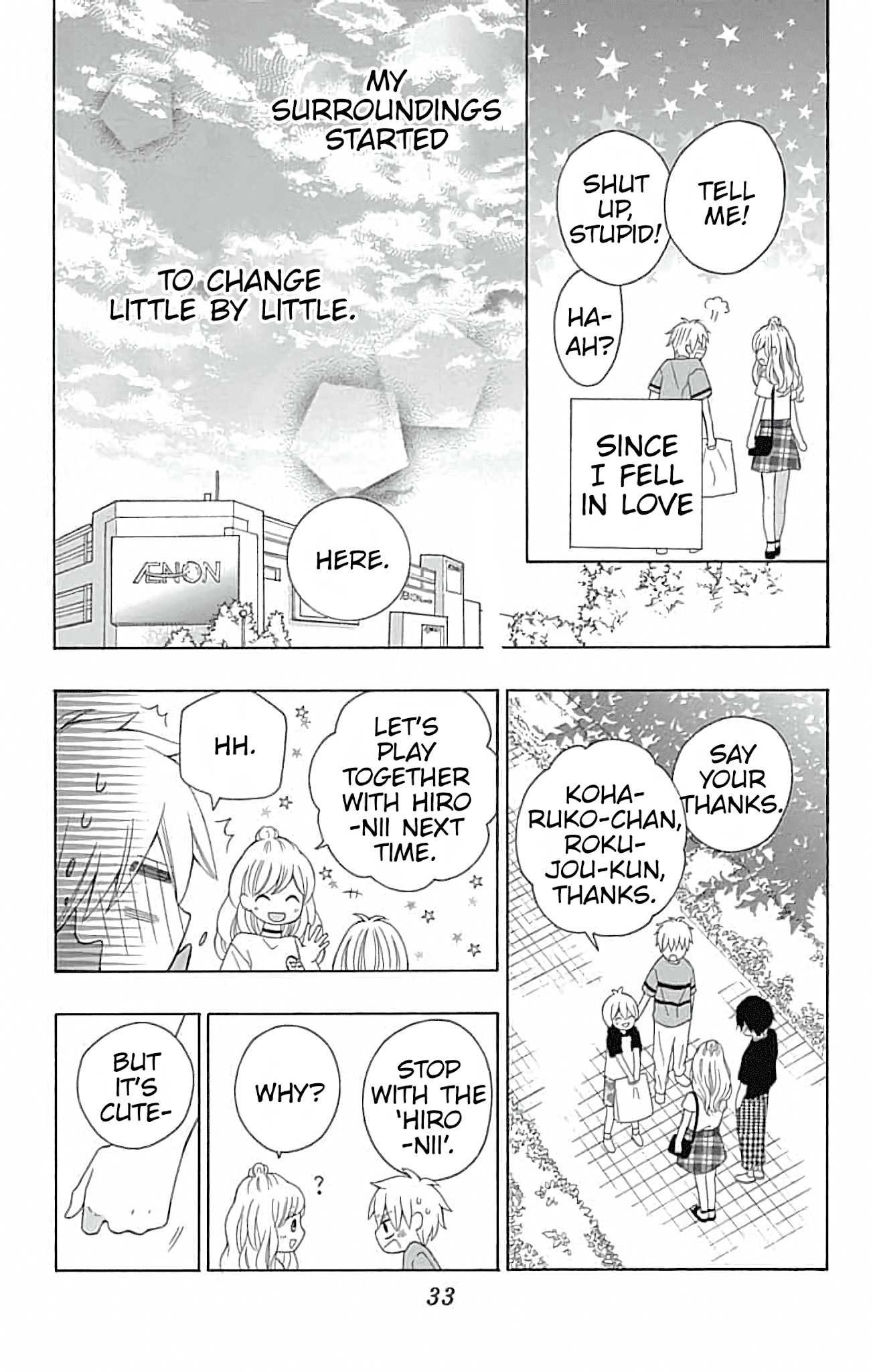 Hatsukoi to Taiyou chapter 5 - page 34