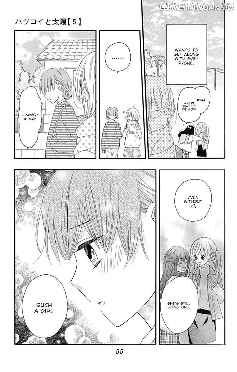 Hatsukoi to Taiyou chapter 18 - page 12