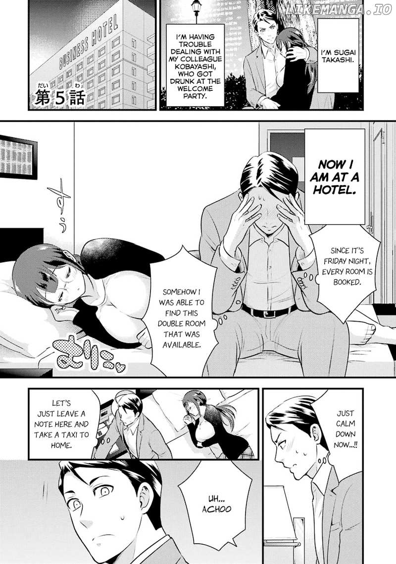 Jimi Joshi x Osekkai Danshi chapter 5 - page 2