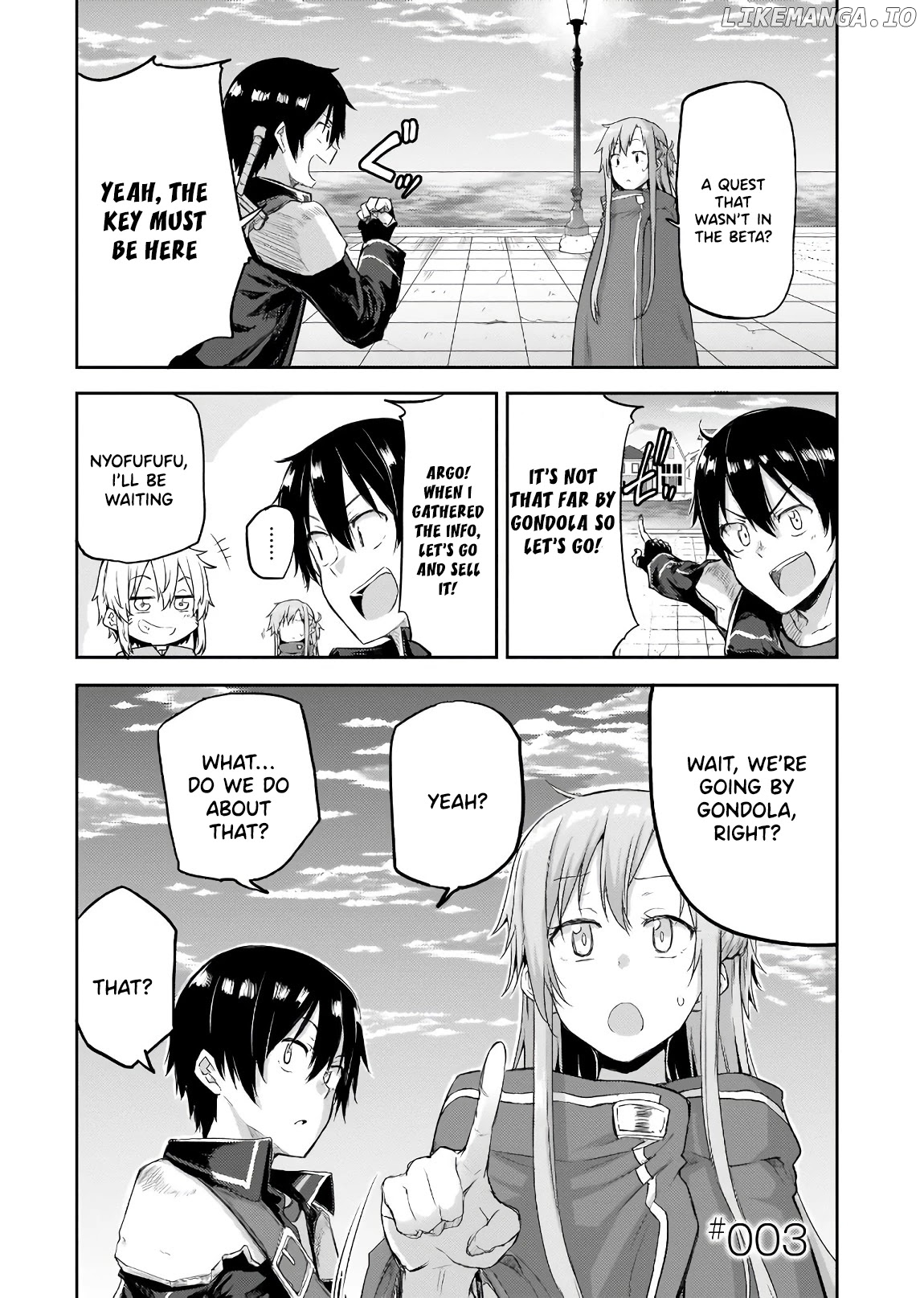 Sword Art Online: Progressive - Houei No Barcarole chapter 3 - page 3