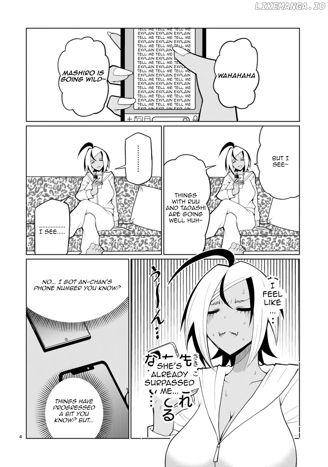 Tedama Ni Toritai Kurokiya-San chapter 33 - page 4