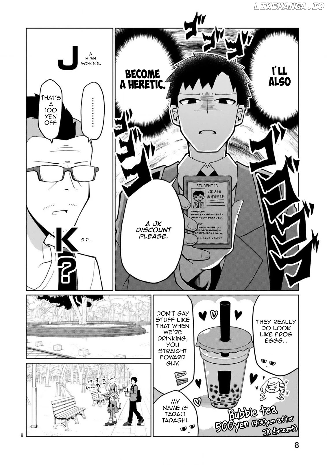 Tedama Ni Toritai Kurokiya-San chapter 5 - page 8