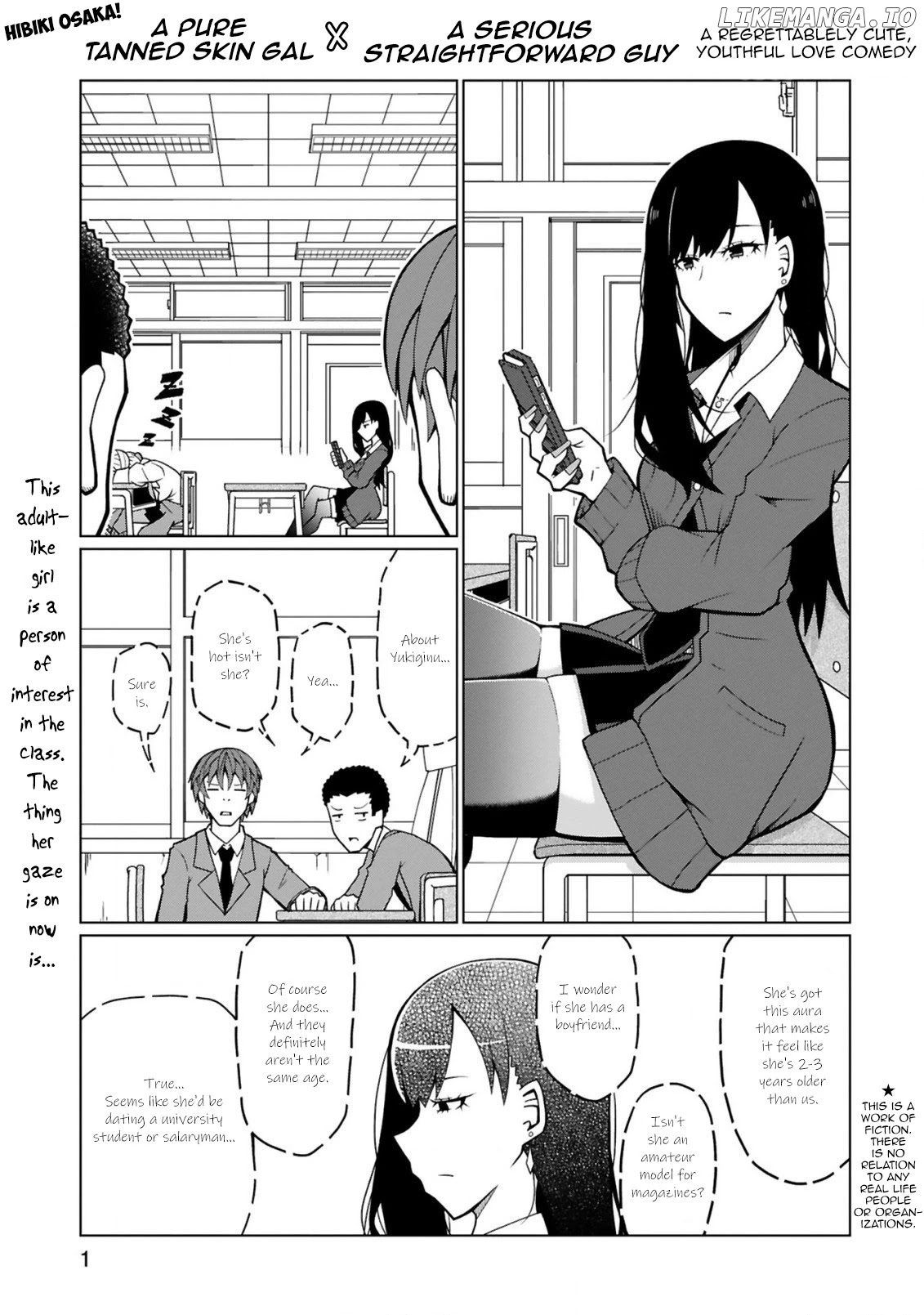 Tedama Ni Toritai Kurokiya-San chapter 6 - page 1