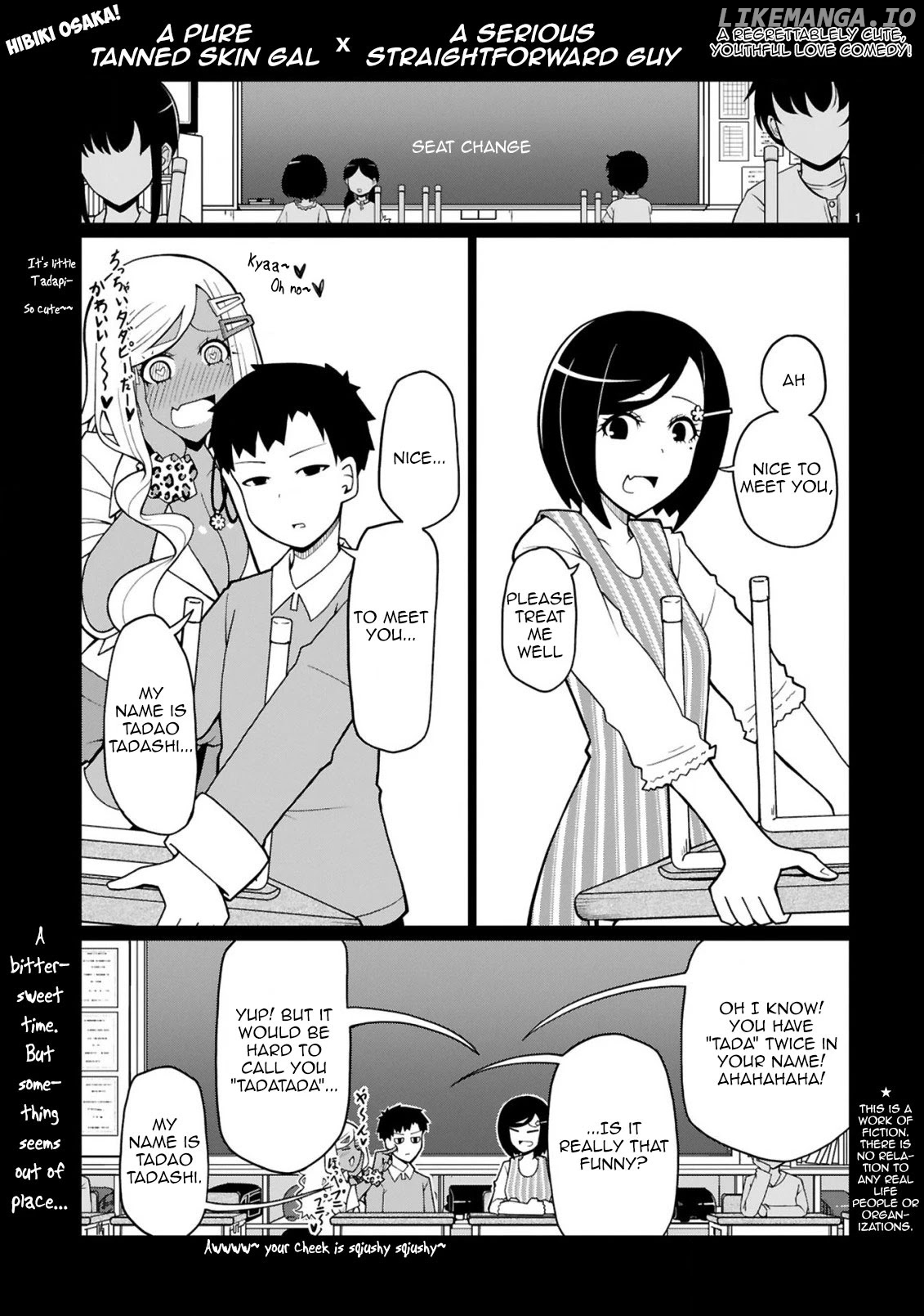 Tedama Ni Toritai Kurokiya-San chapter 8 - page 1