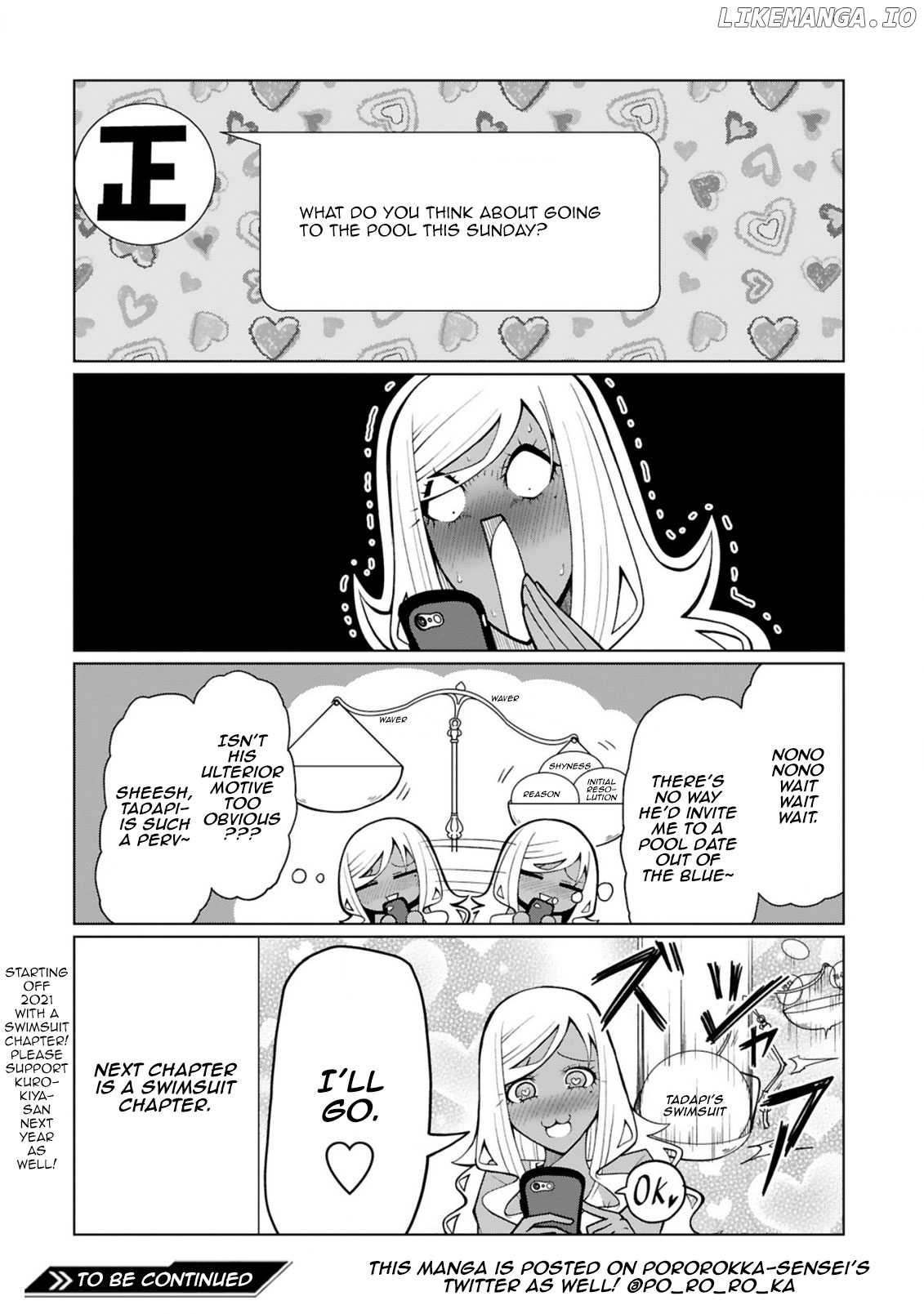 Tedama Ni Toritai Kurokiya-San chapter 14 - page 11