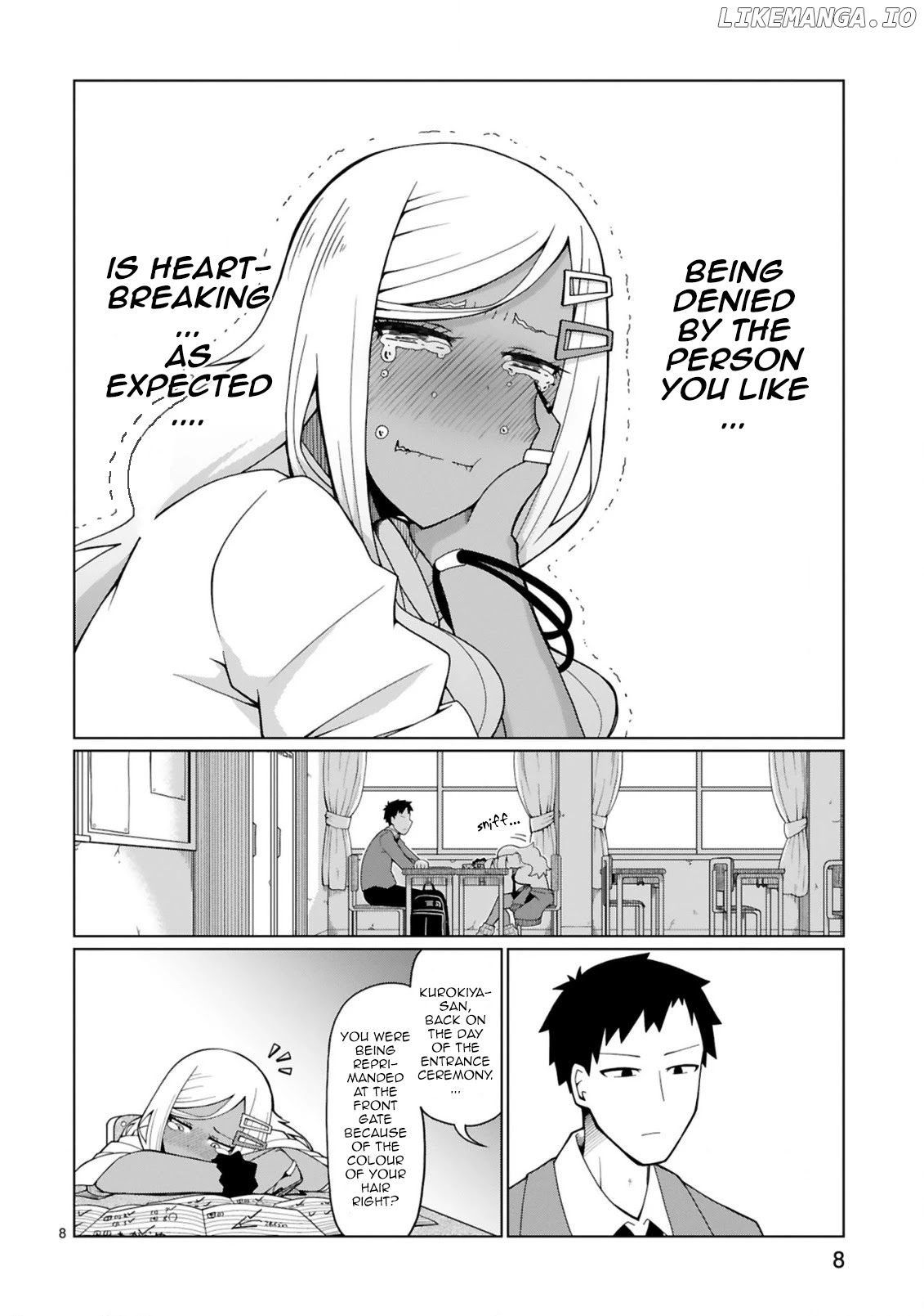 Tedama Ni Toritai Kurokiya-San chapter 2 - page 8