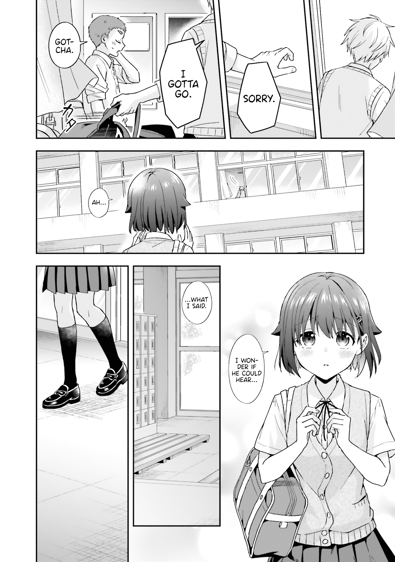 The Quiet Komori-San And The Loud Oobayashi-Kun chapter 44 - page 11