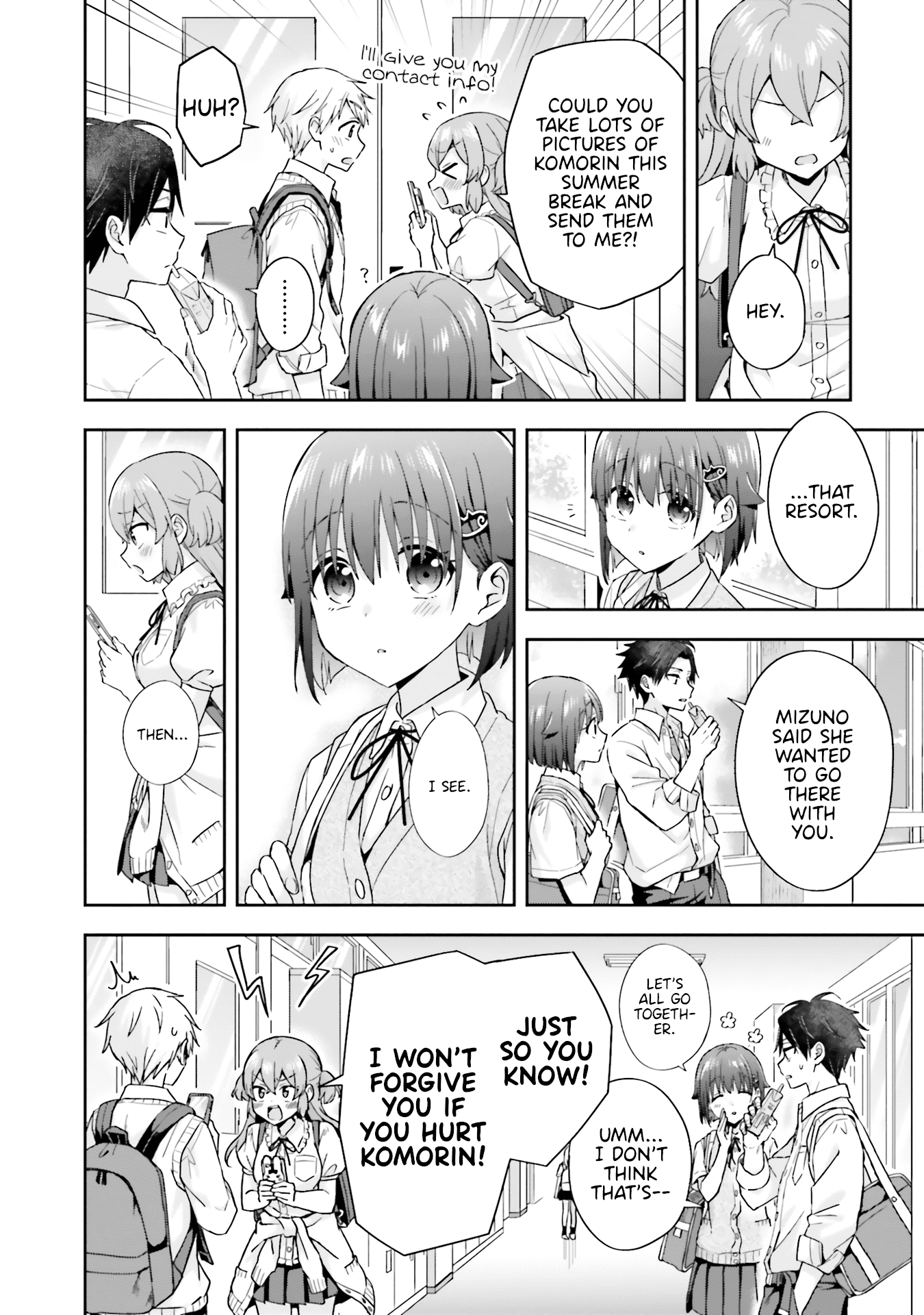 The Quiet Komori-San And The Loud Oobayashi-Kun chapter 45 - page 10