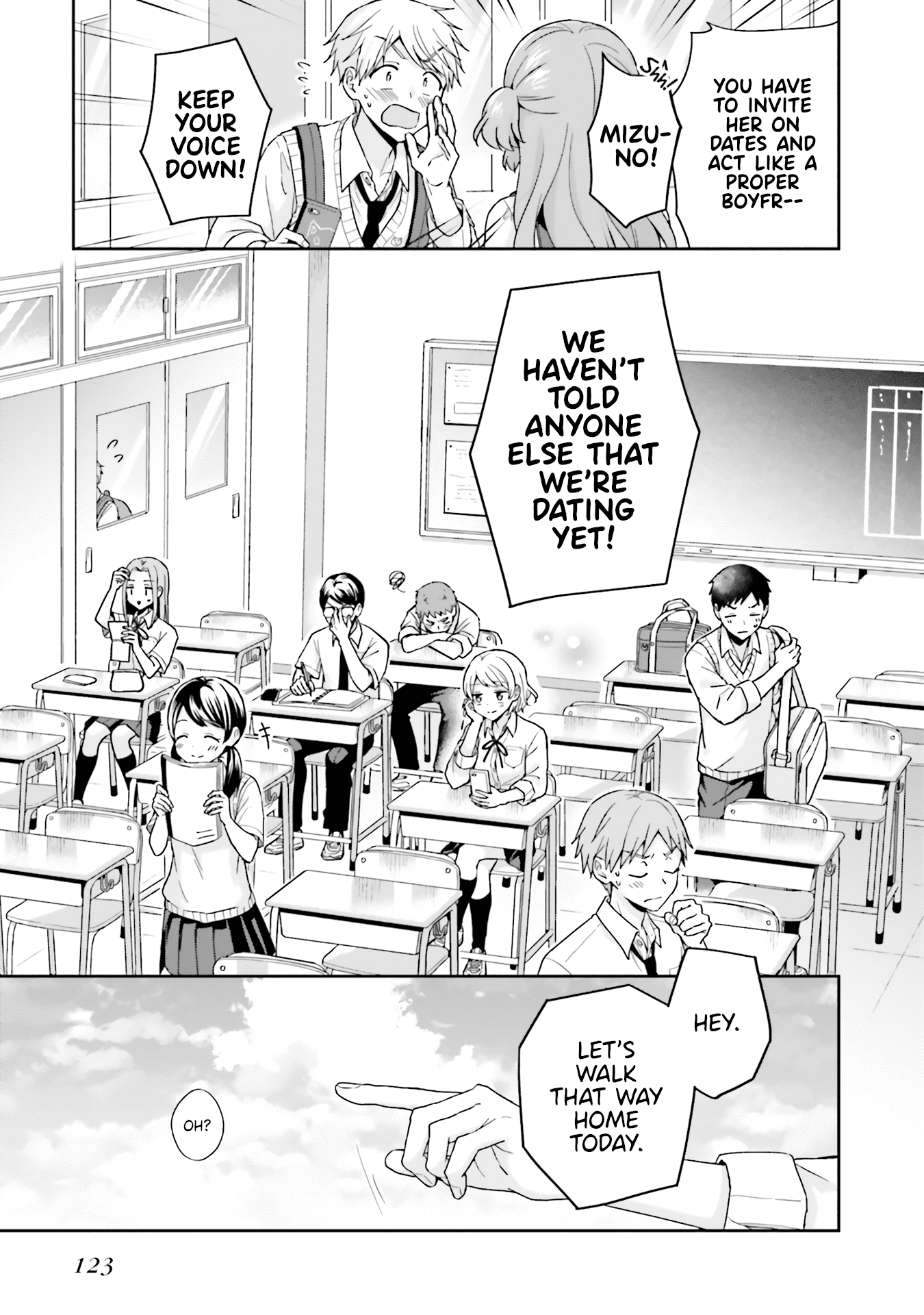 The Quiet Komori-San And The Loud Oobayashi-Kun chapter 45 - page 11