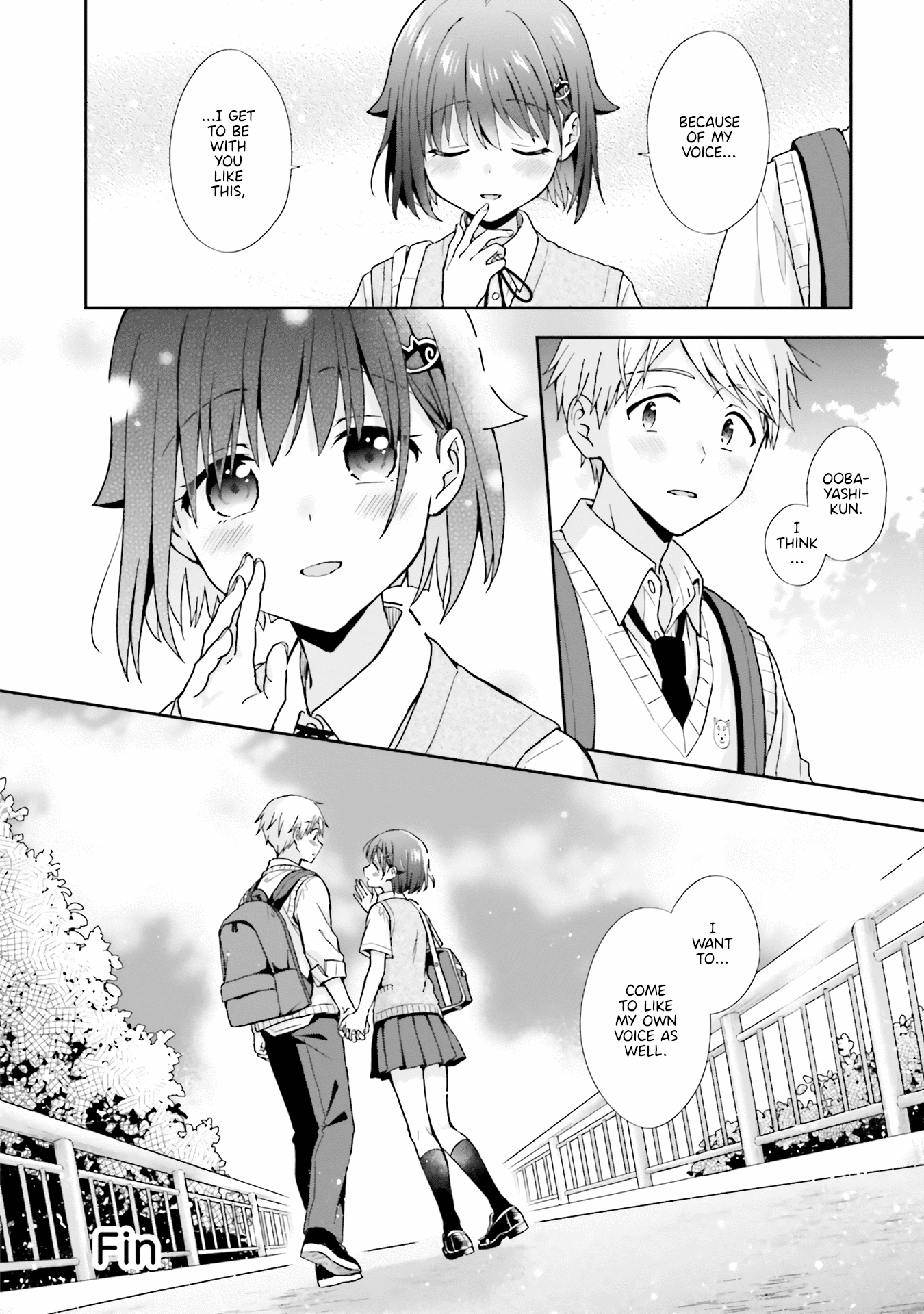 The Quiet Komori-San And The Loud Oobayashi-Kun chapter 45 - page 14