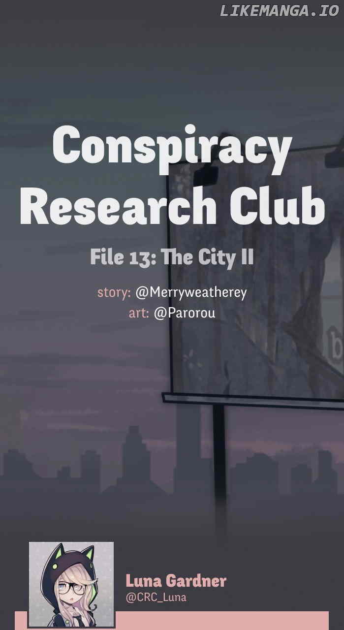 @crc_Luna: Conspiracy Research Club chapter 13 - page 1