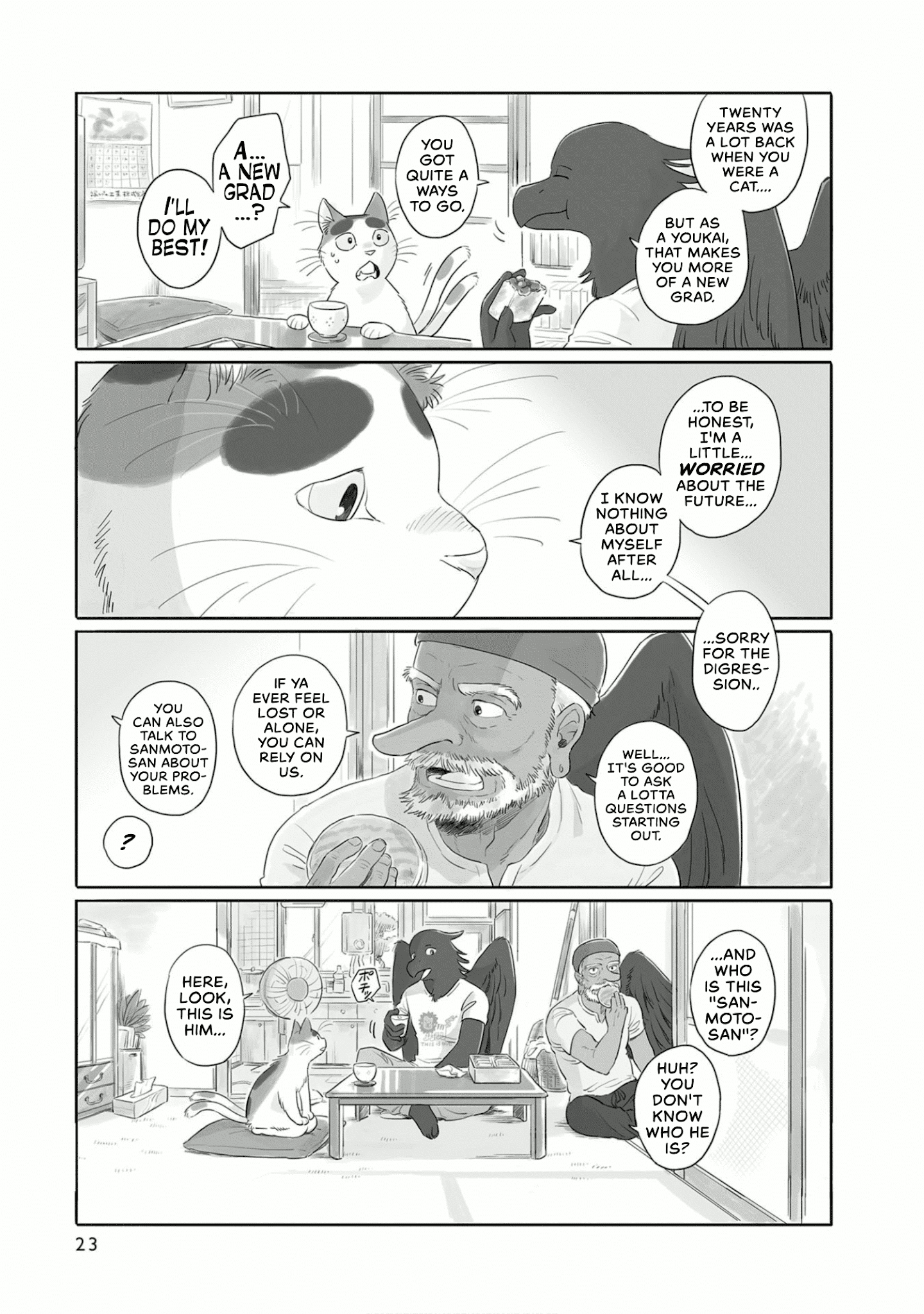 Tonari No Youkai-San chapter 4 - page 3