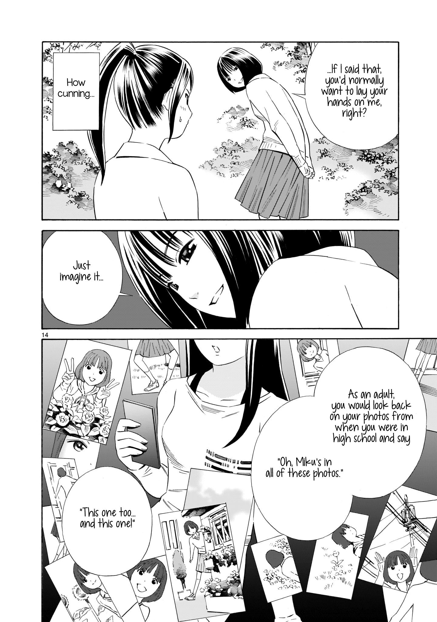 Kyou Kara Mirai chapter 3 - page 14