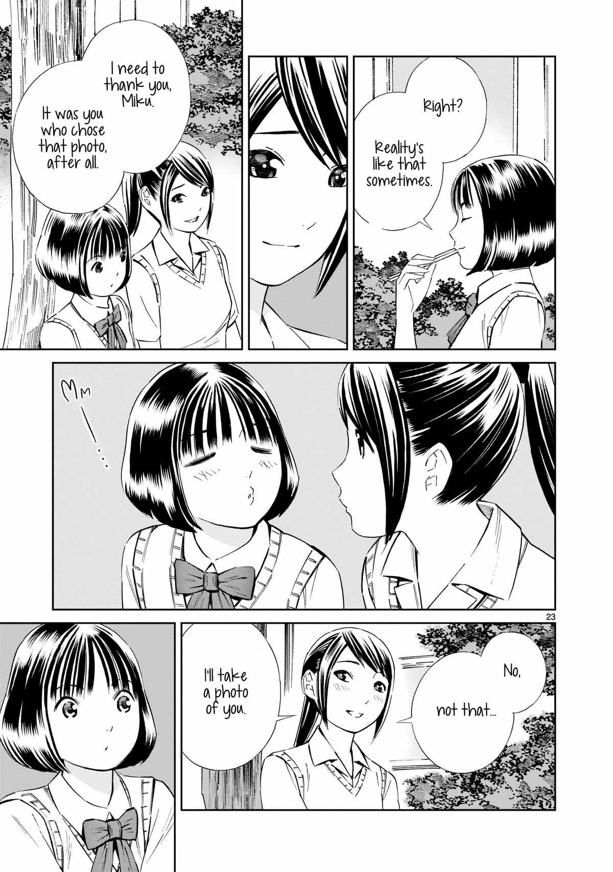 Kyou Kara Mirai chapter 19 - page 23