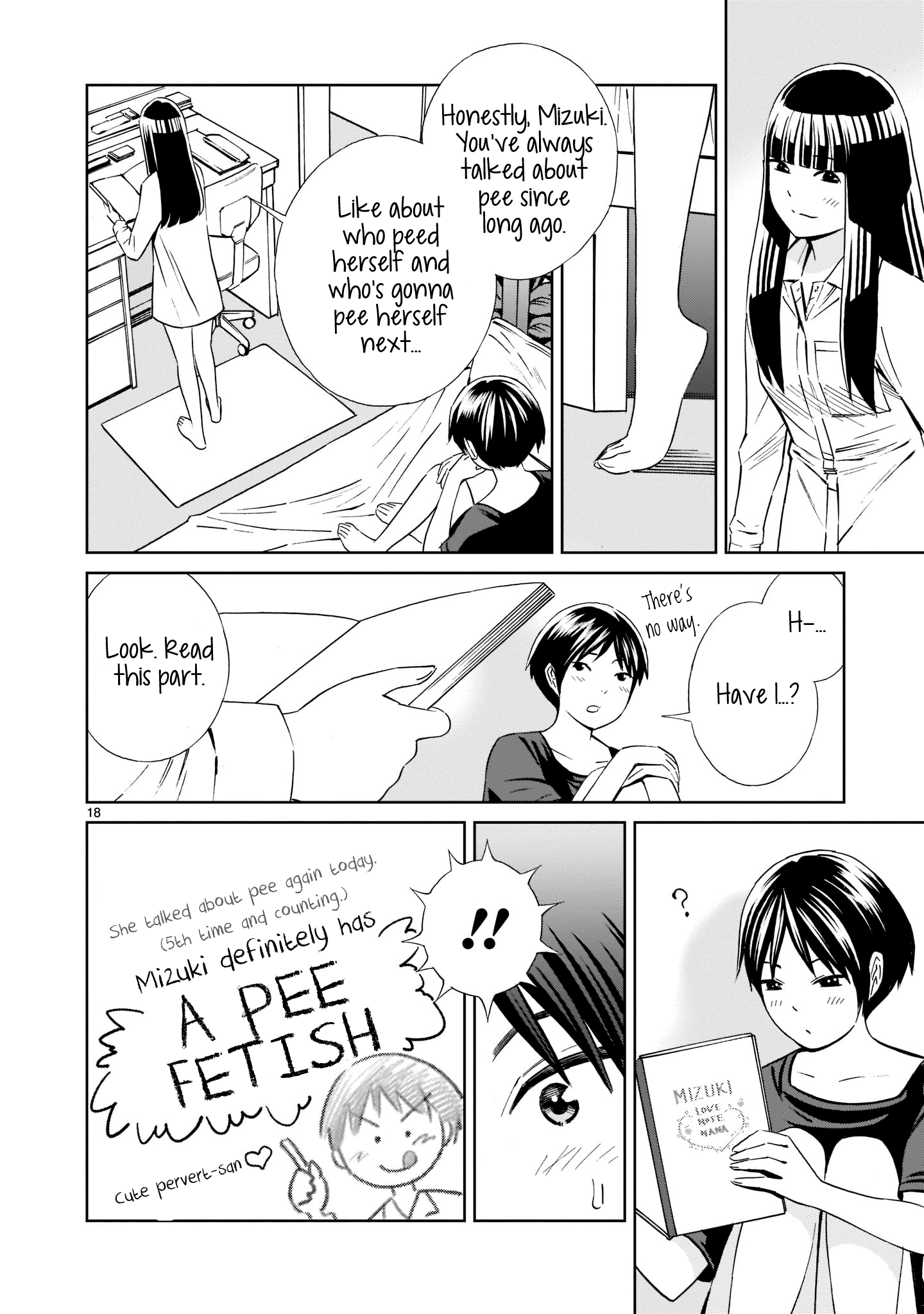 Kyou Kara Mirai chapter 18.5 - page 18