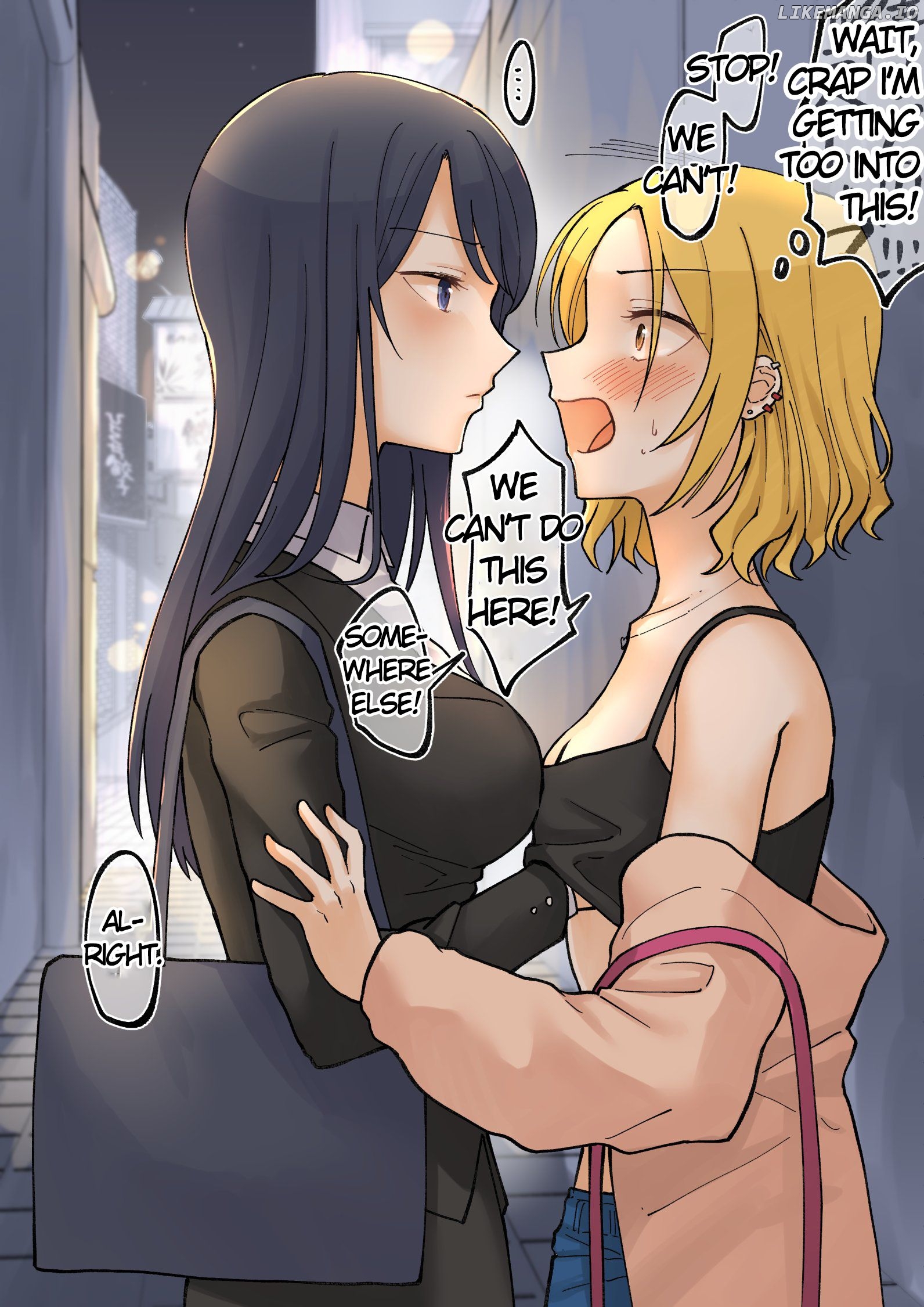 For Each Retweet, Two Straight Girls Who Don't Get Along Will Kiss for One Second chapter 10 - page 3