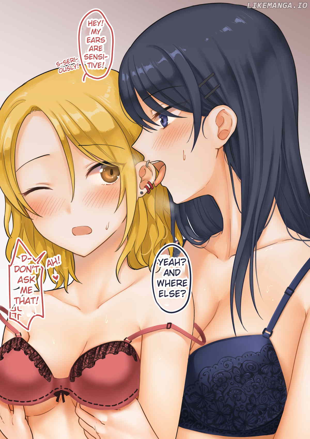 For Each Retweet, Two Straight Girls Who Don't Get Along Will Kiss for One Second chapter 14.5 - page 1