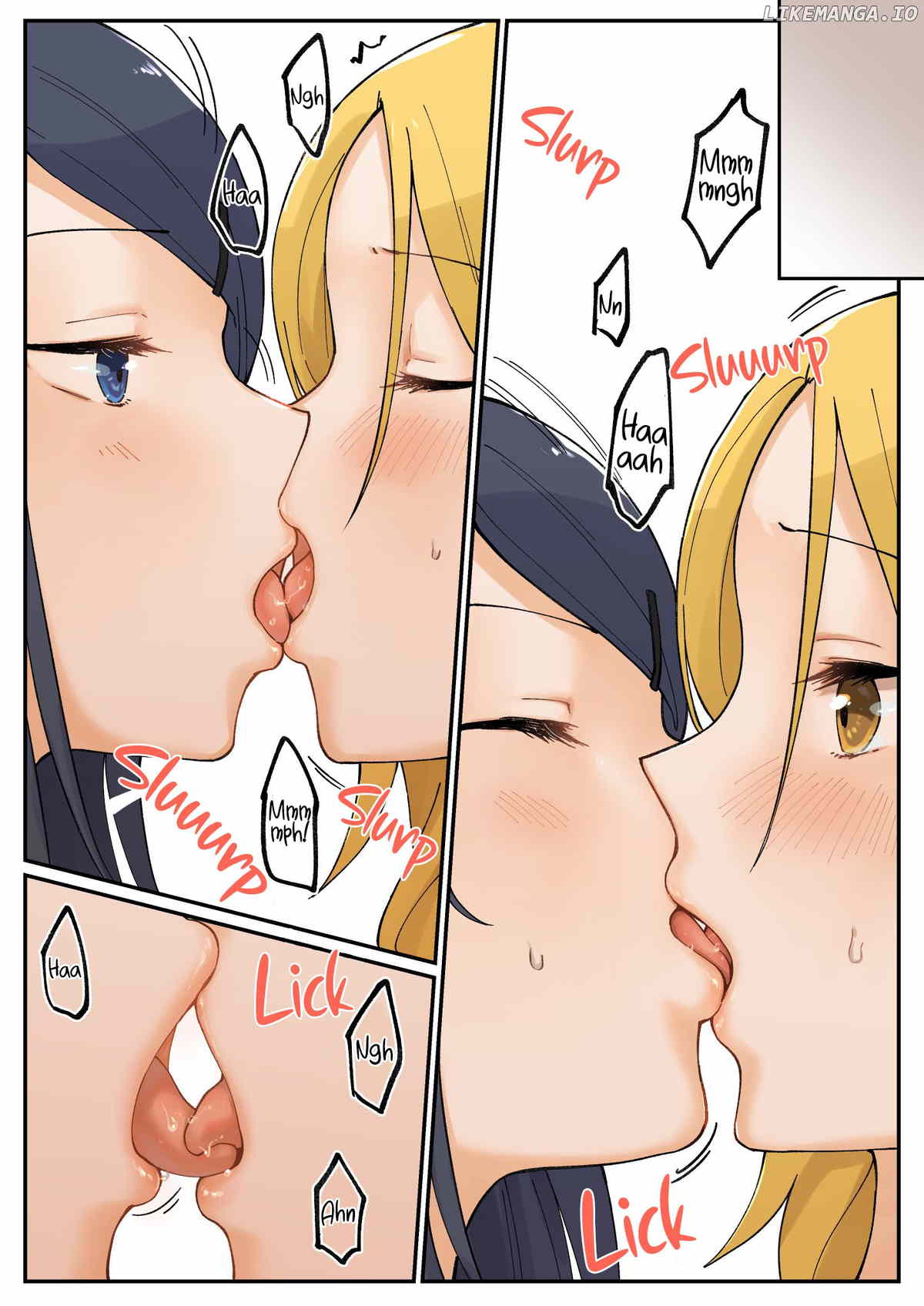 For Each Retweet, Two Straight Girls Who Don't Get Along Will Kiss for One Second chapter 7 - page 1