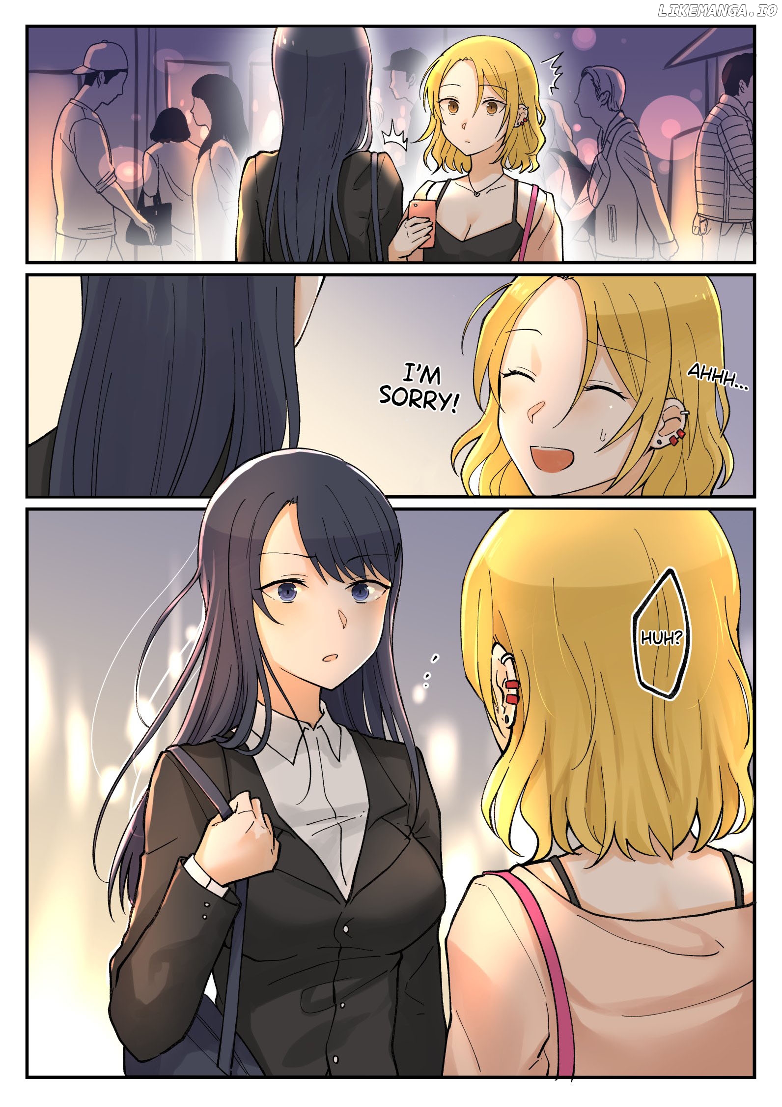 For Each Retweet, Two Straight Girls Who Don't Get Along Will Kiss for One Second chapter 9 - page 1