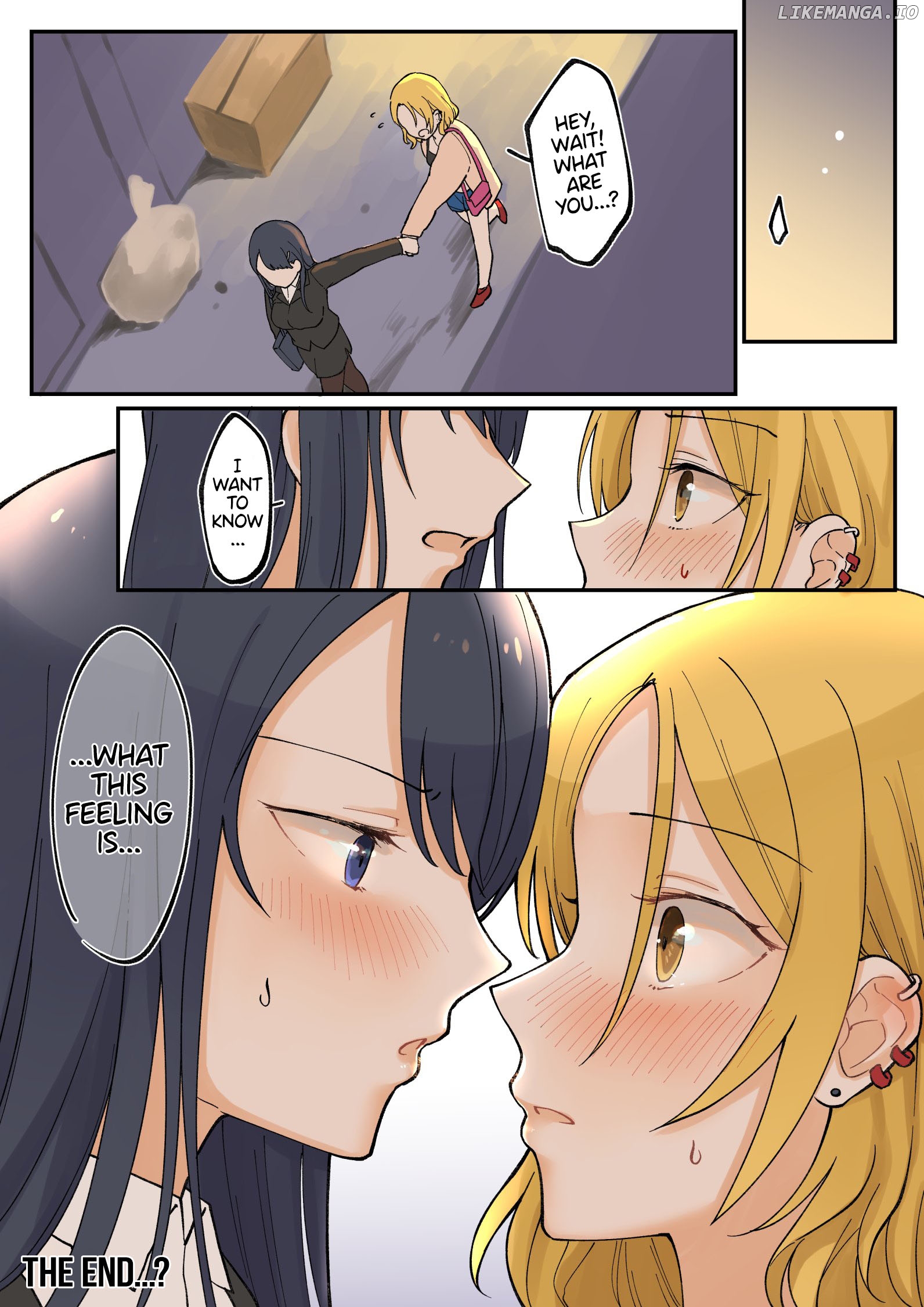 For Each Retweet, Two Straight Girls Who Don't Get Along Will Kiss for One Second chapter 9 - page 2