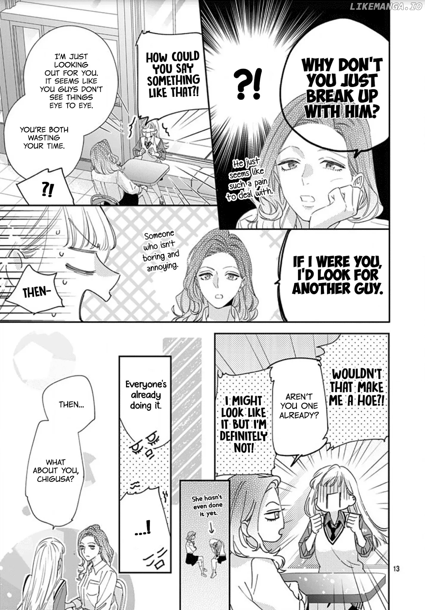 Hayaku Shitai Futari chapter 5 - page 14