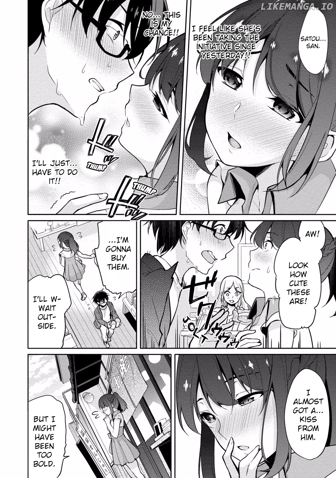 Satou-Kun Wa Nozoteiru. ~Kami-Sama Appli De Onnanoko No Kokoro O Nozoitara Do Xx Datta chapter 6 - page 5