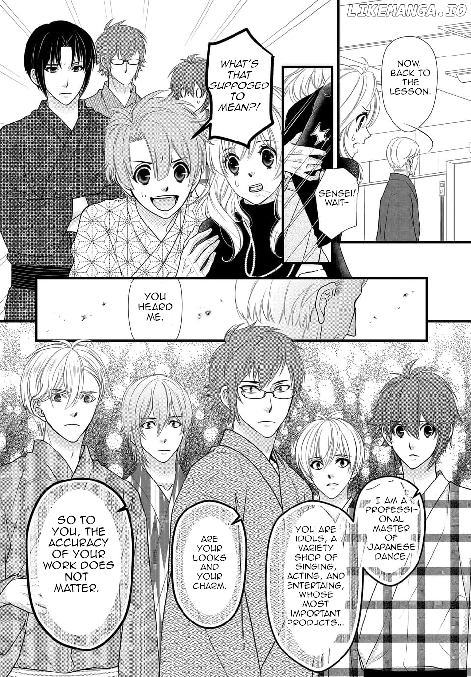 Idolish7 chapter 30 - page 14