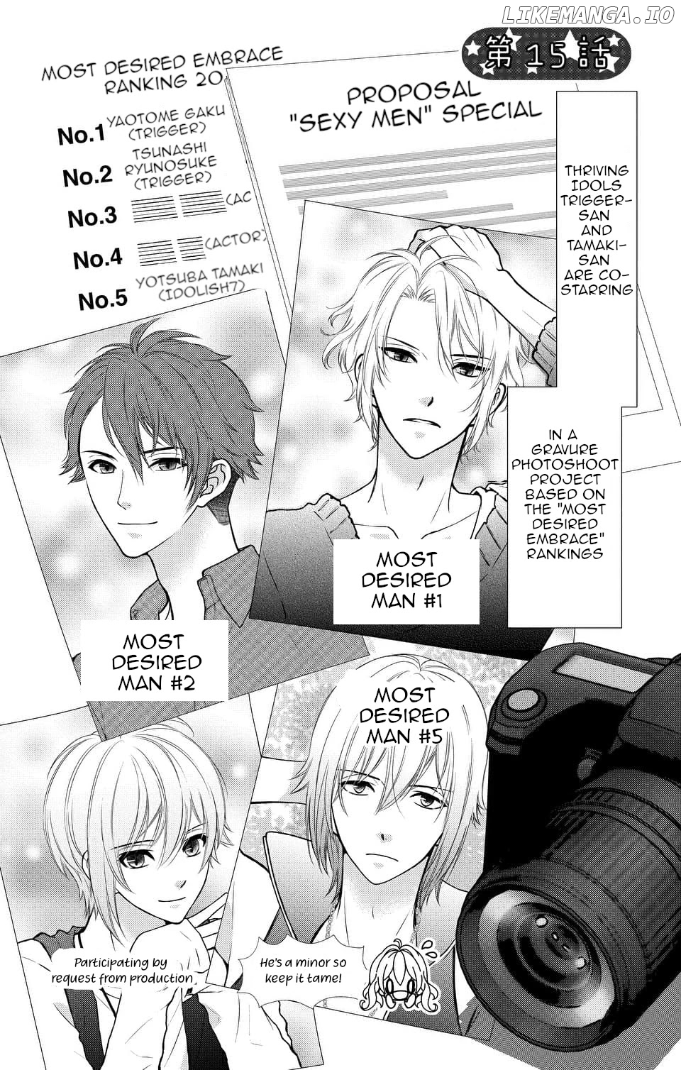 Idolish7 chapter 15 - page 1