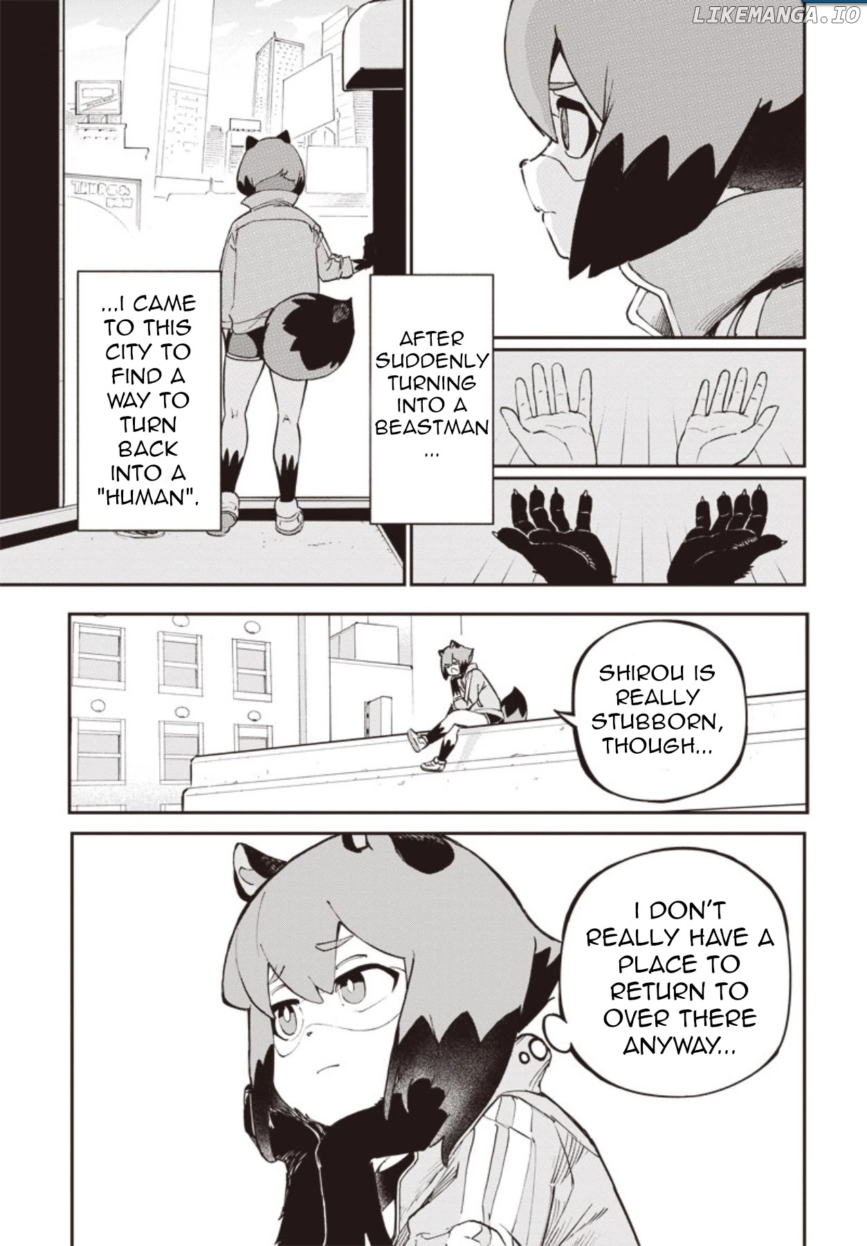 BNA: Brand New Animal chapter 0.1 - page 10